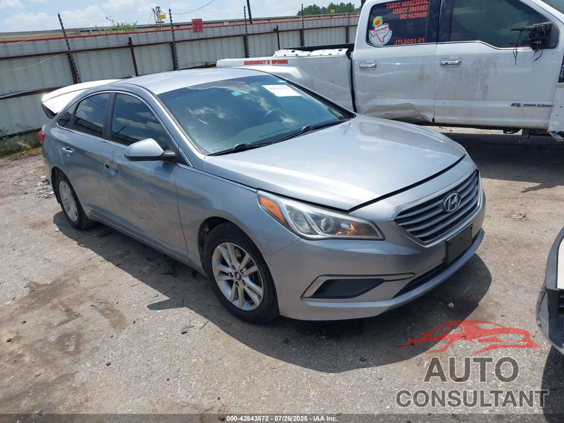 HYUNDAI SONATA 2016 - 5NPE24AF6GH383627