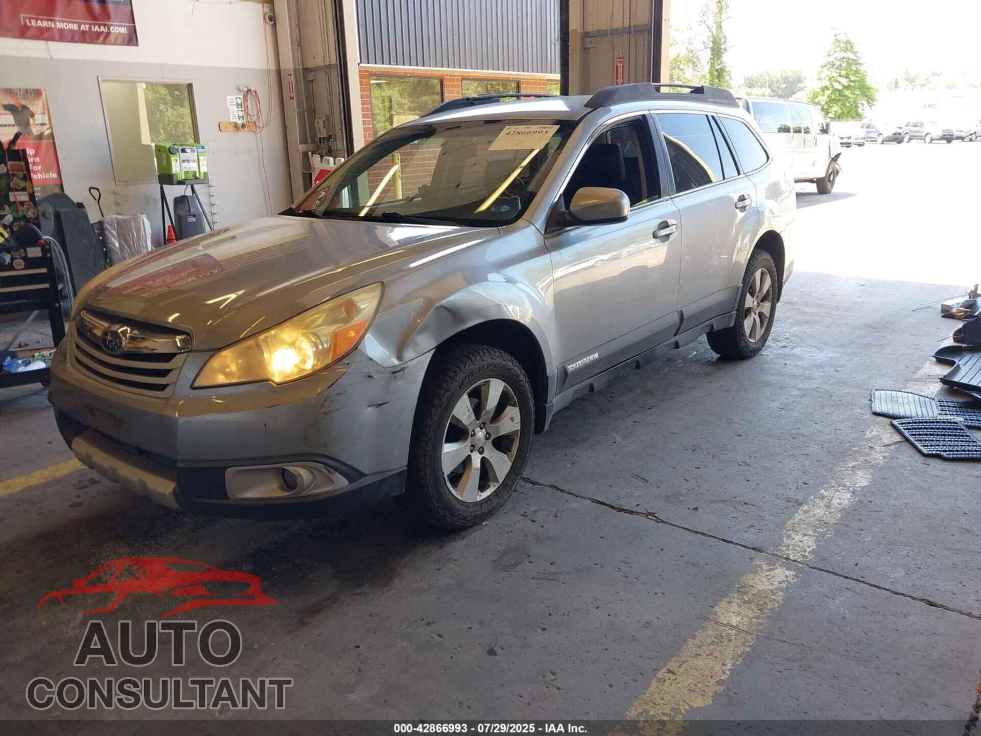 SUBARU OUTBACK 2011 - 4S4BRBJC4B3328876