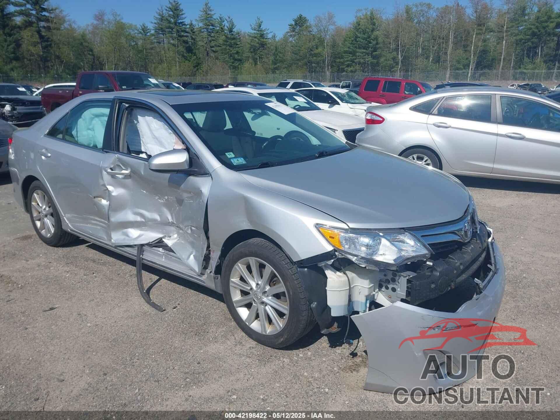 TOYOTA CAMRY 2012 - 4T4BF1FK1CR172879