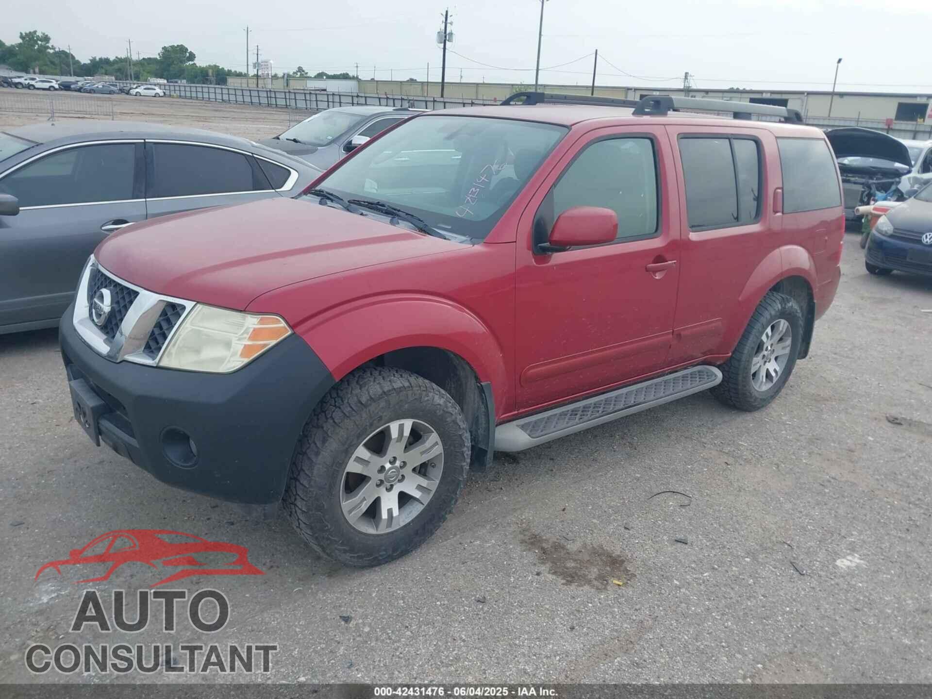NISSAN PATHFINDER 2012 - 5N1AR1NN7CC601067