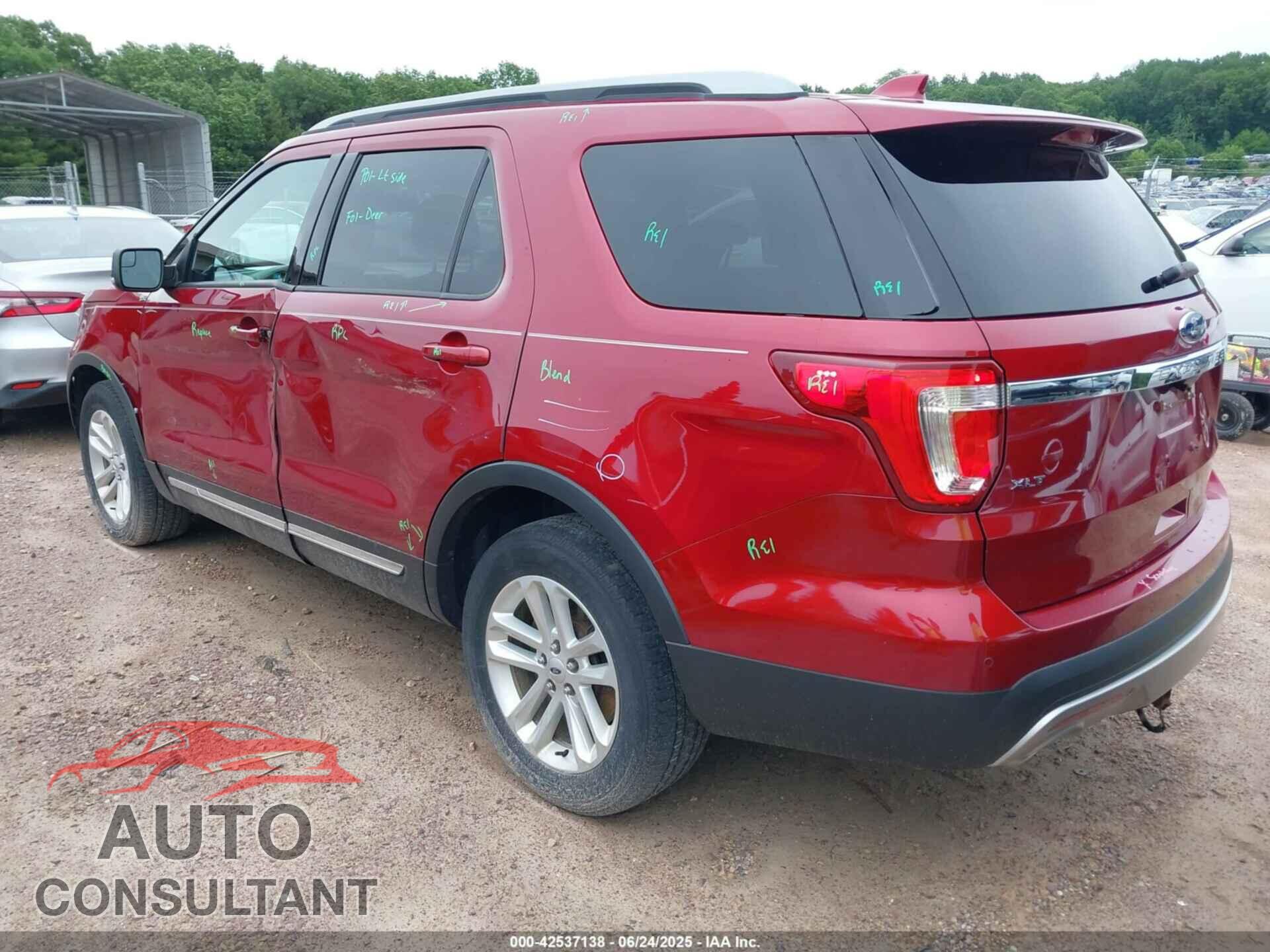 FORD EXPLORER 2017 - 1FM5K7D8XHGA08839