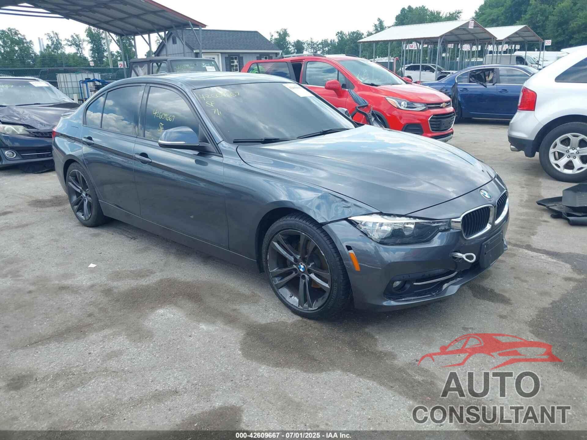 BMW 320I 2016 - WBA8A3C52GK551275