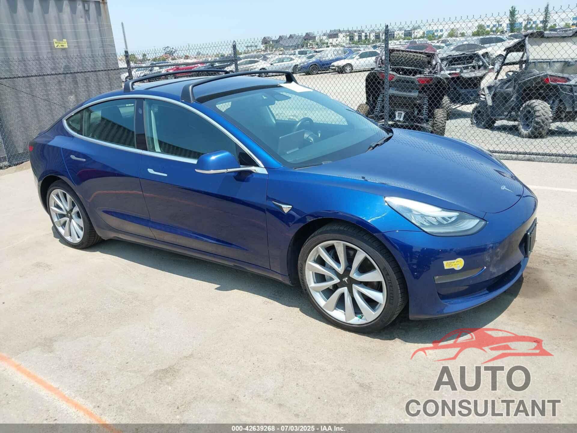 TESLA MODEL 3 2019 - 5YJ3E1EB2KF194243