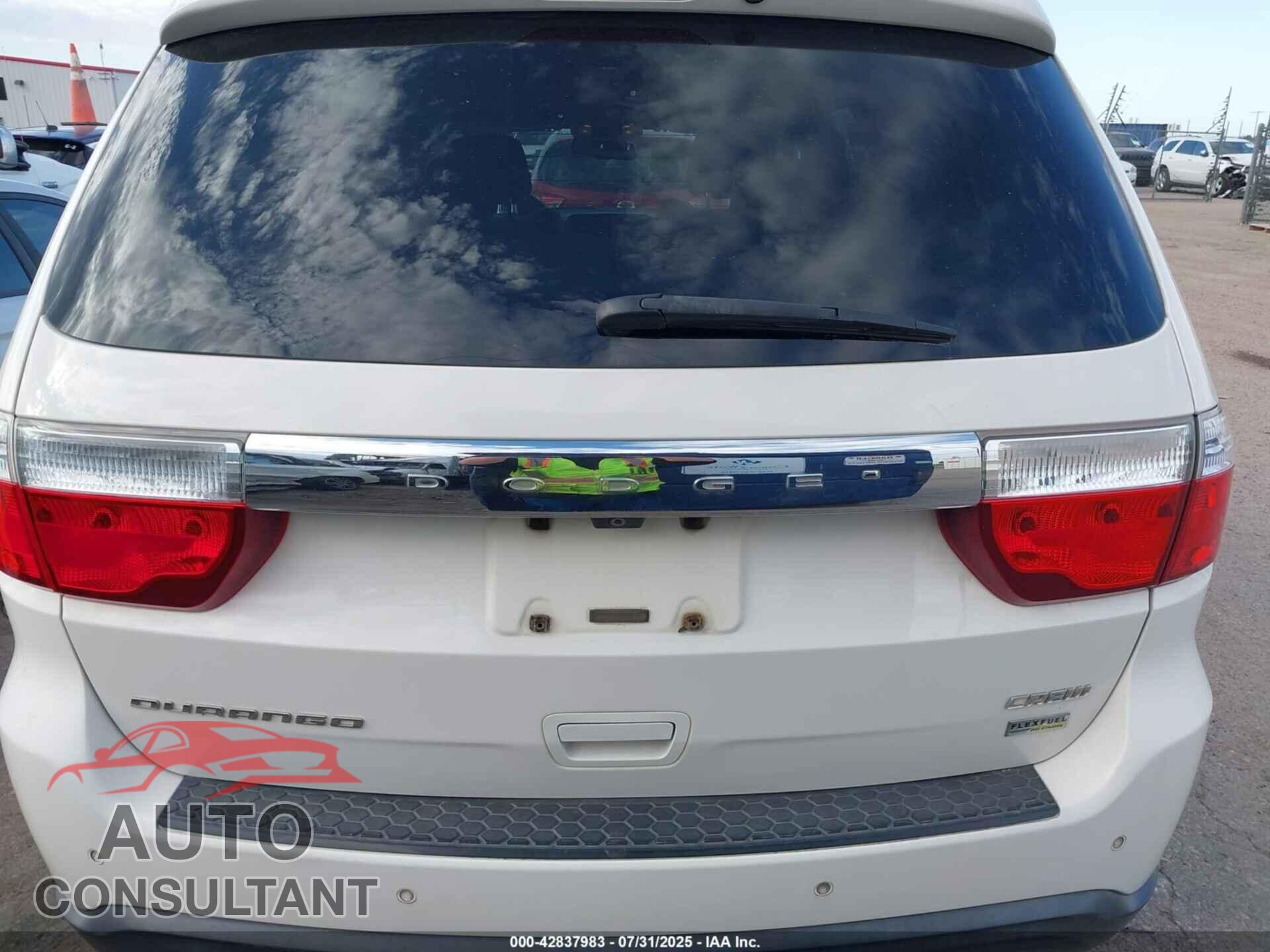 DODGE DURANGO 2012 - 1C4RDHDG1CC126548