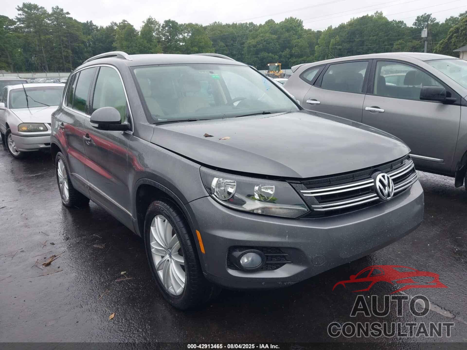 VOLKSWAGEN TIGUAN 2014 - WVGAV3AX9EW625175