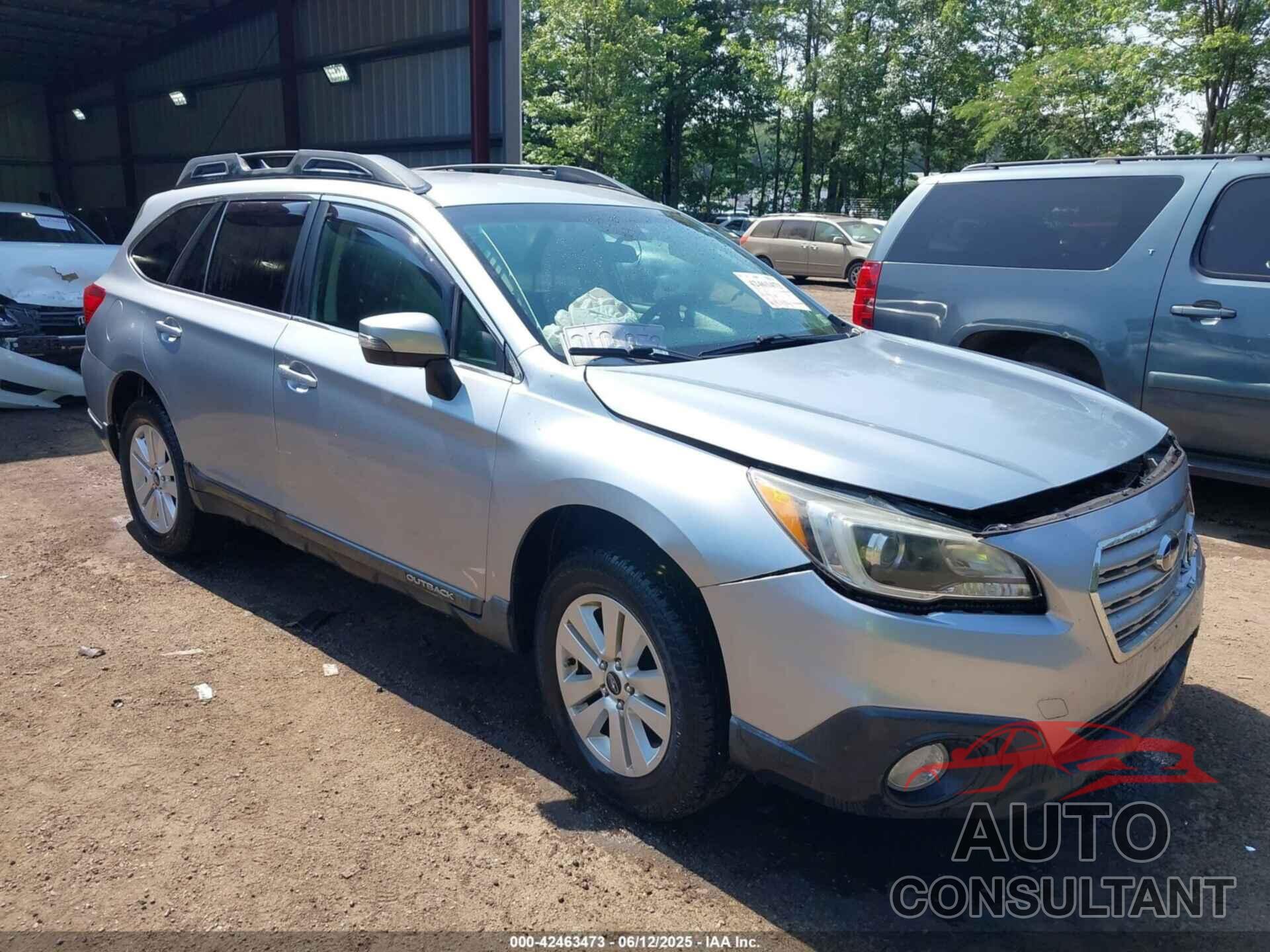 SUBARU OUTBACK 2015 - 4S4BSAFC8F3317666