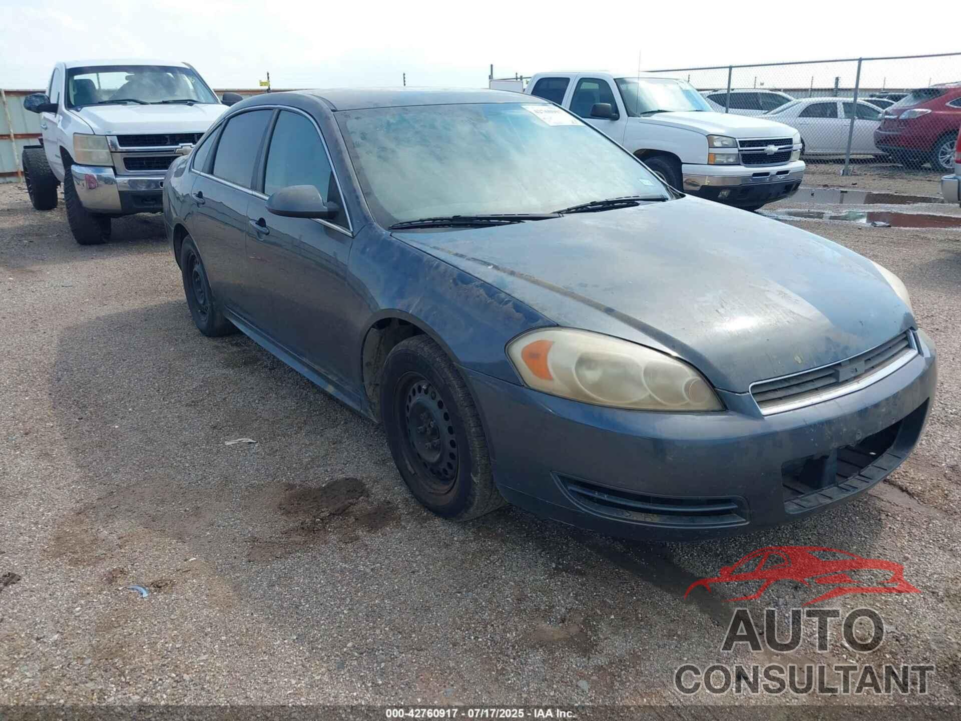 CHEVROLET IMPALA 2010 - 2G1WA5EK2A1169580