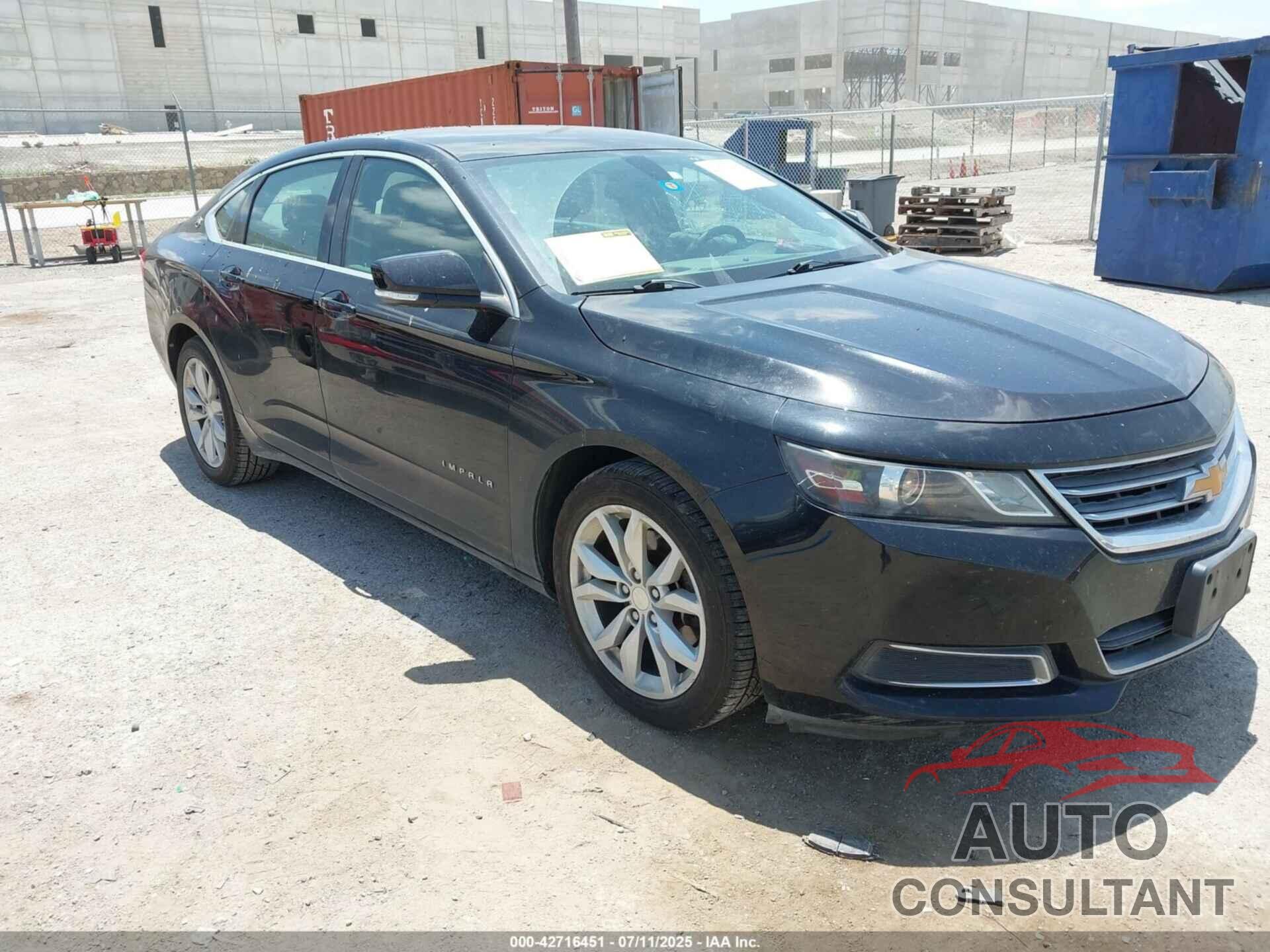 CHEVROLET IMPALA 2016 - 2G1115S3XG9116093