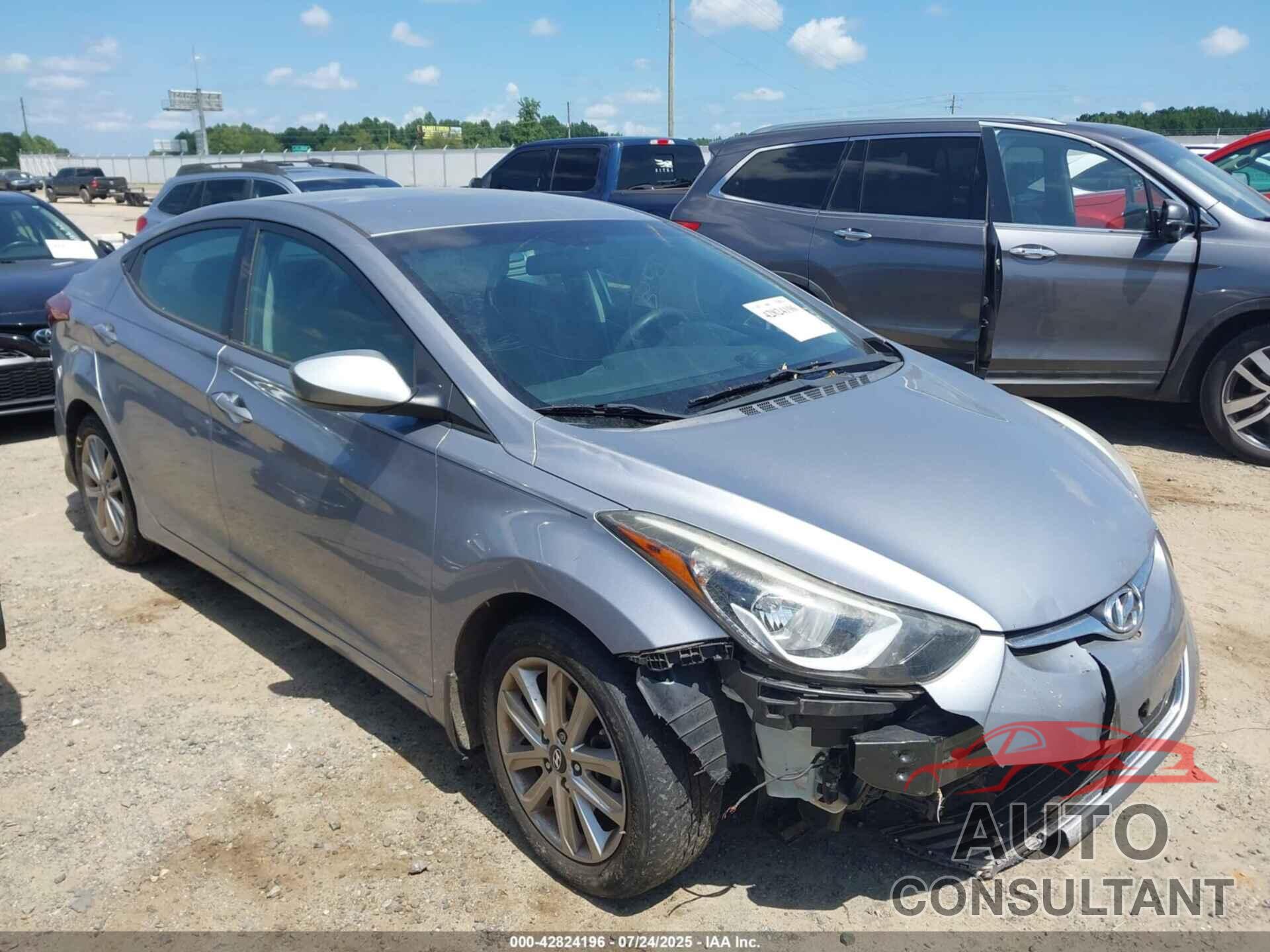 HYUNDAI ELANTRA 2015 - 5NPDH4AE4FH625430