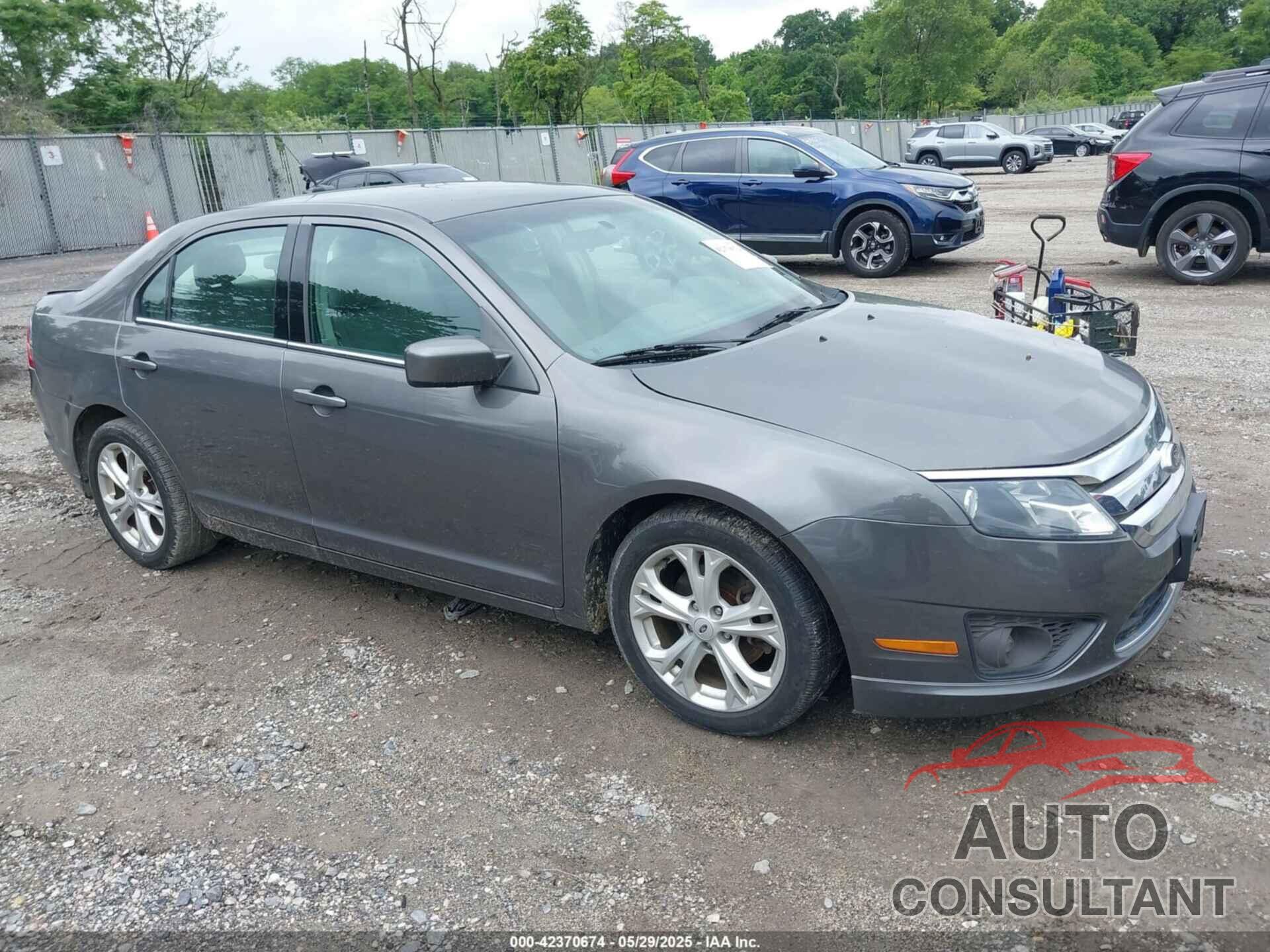 FORD FUSION 2012 - 3FAHP0HA8CR221688