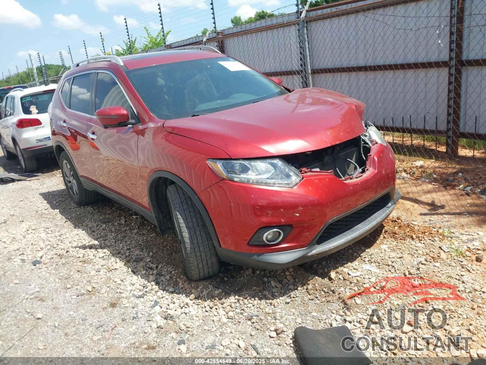 NISSAN ROGUE 2016 - 5N1AT2MV6GC733896