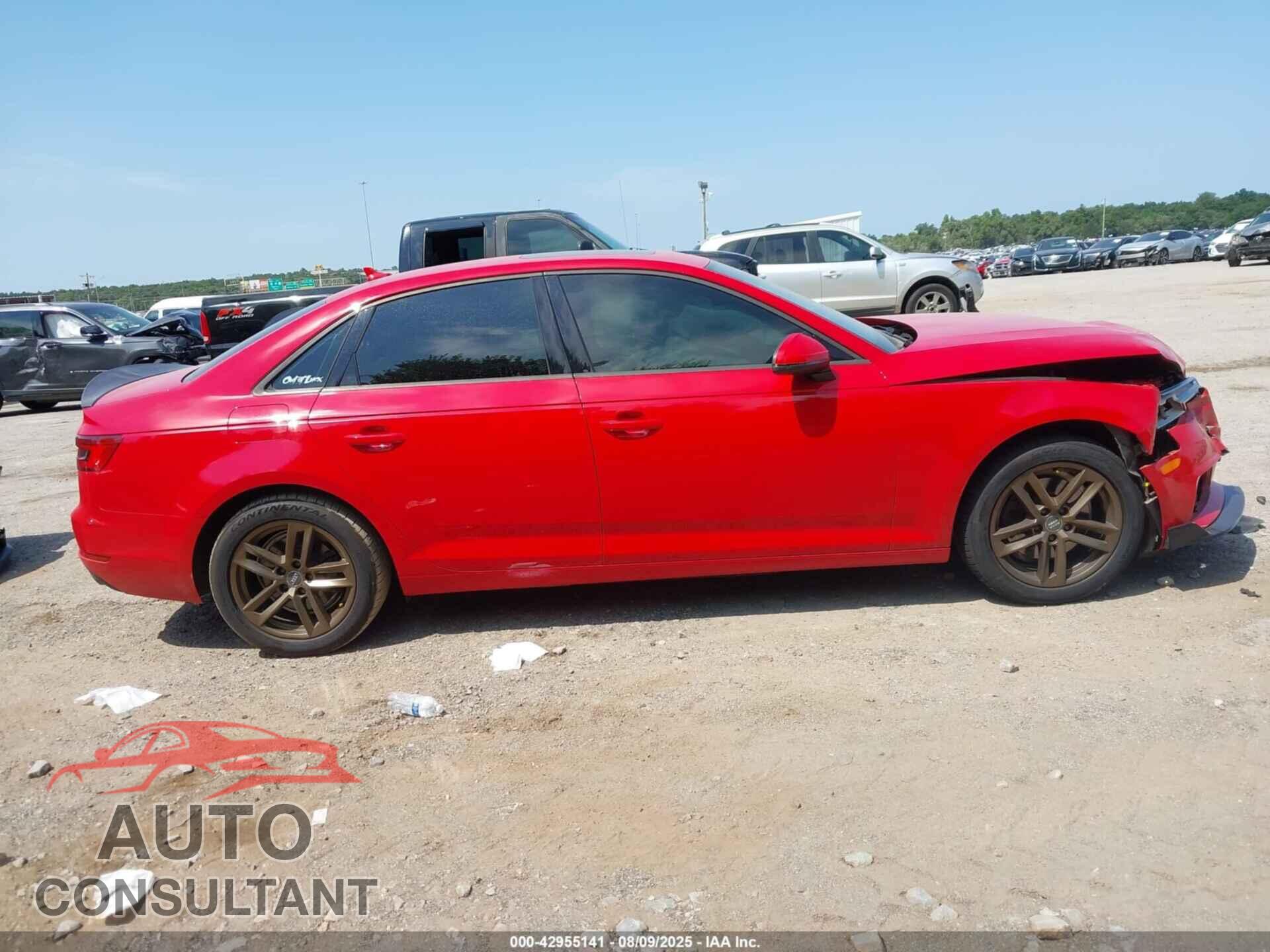 AUDI A4 2017 - WAUGMAF44HN043271