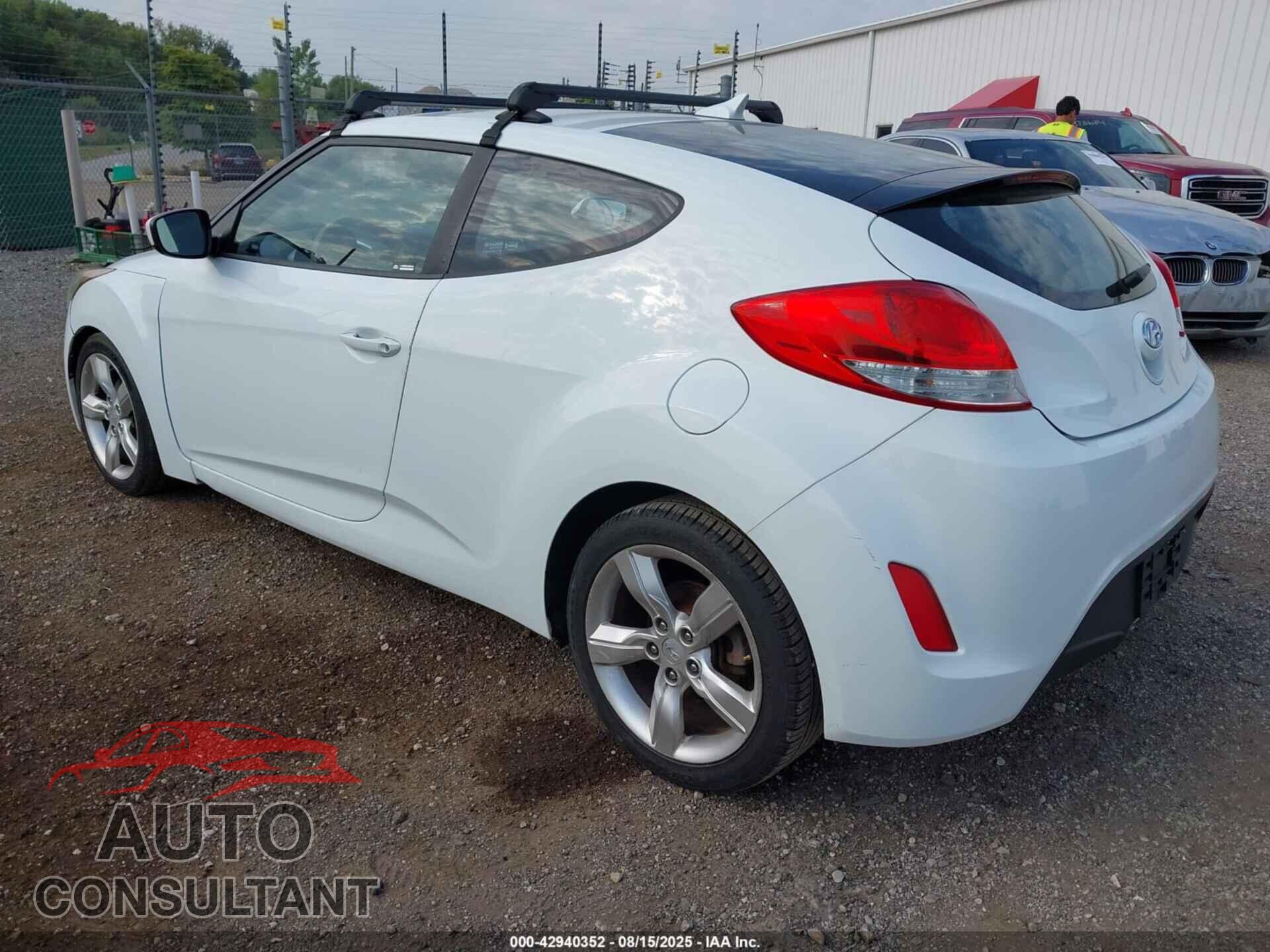 HYUNDAI VELOSTER 2012 - KMHTC6AD1CU042145