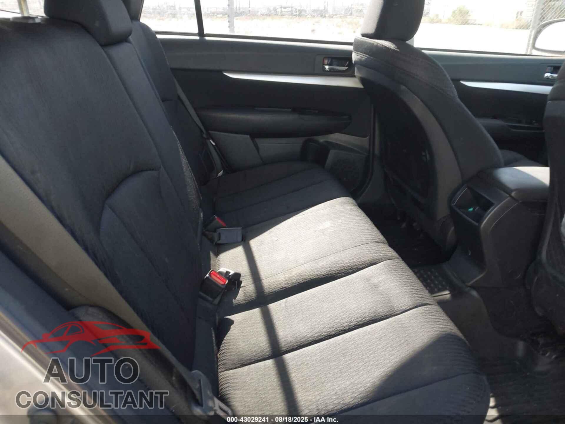 SUBARU OUTBACK 2011 - 4S4BRBCC7B3399910