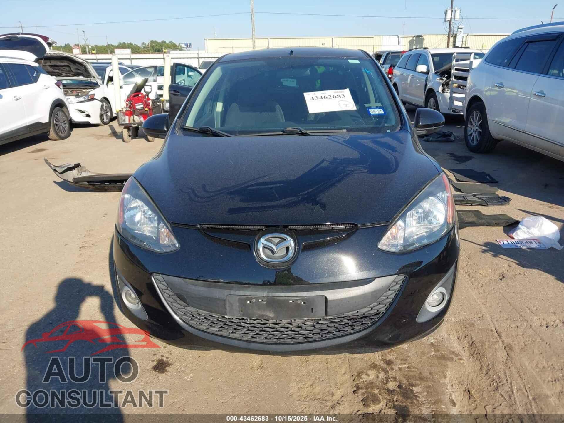MAZDA MAZDA2 2013 - JM1DE1LY3D0160793