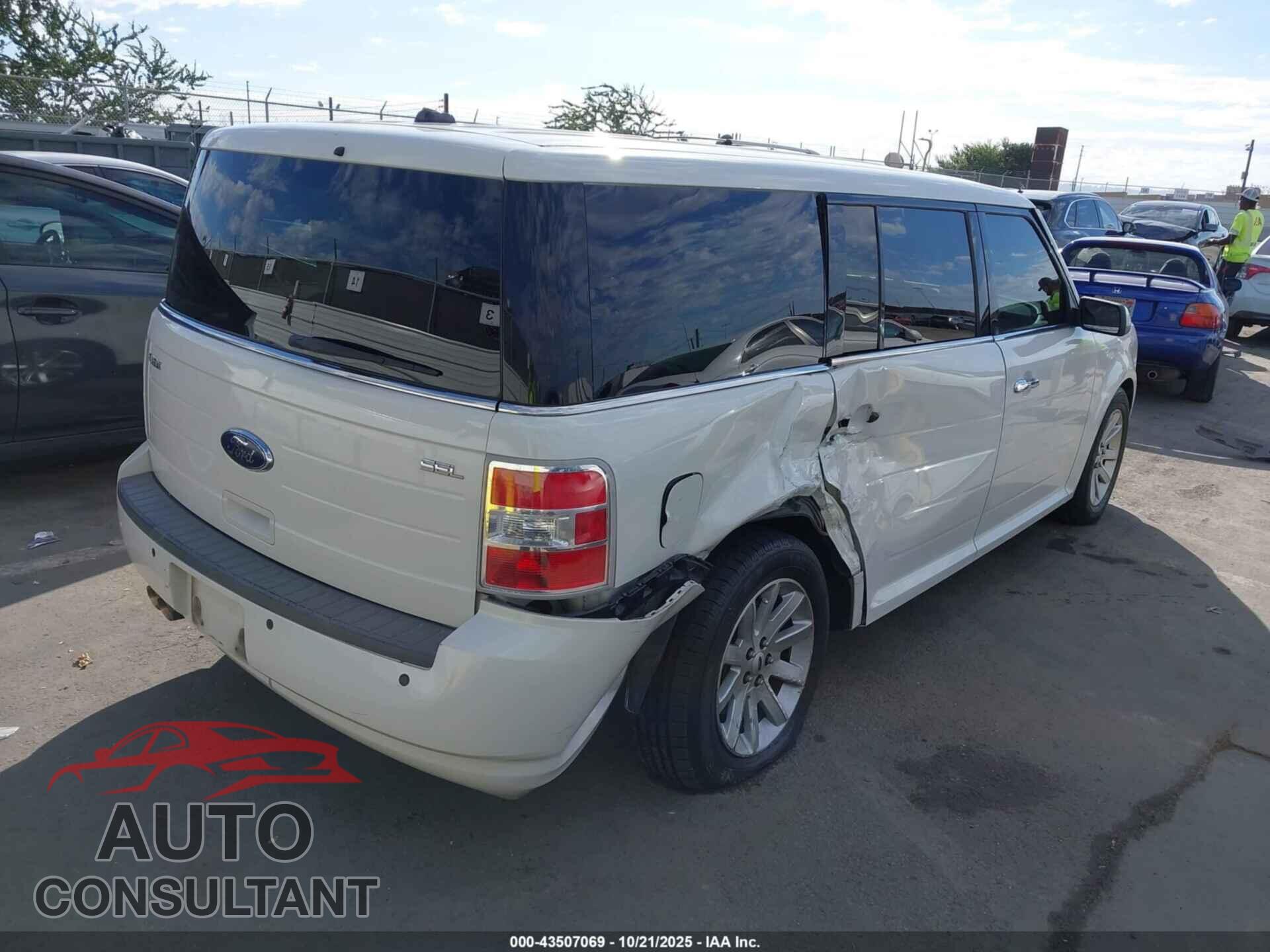 FORD FLEX 2011 - 2FMGK5CC5BBD27809