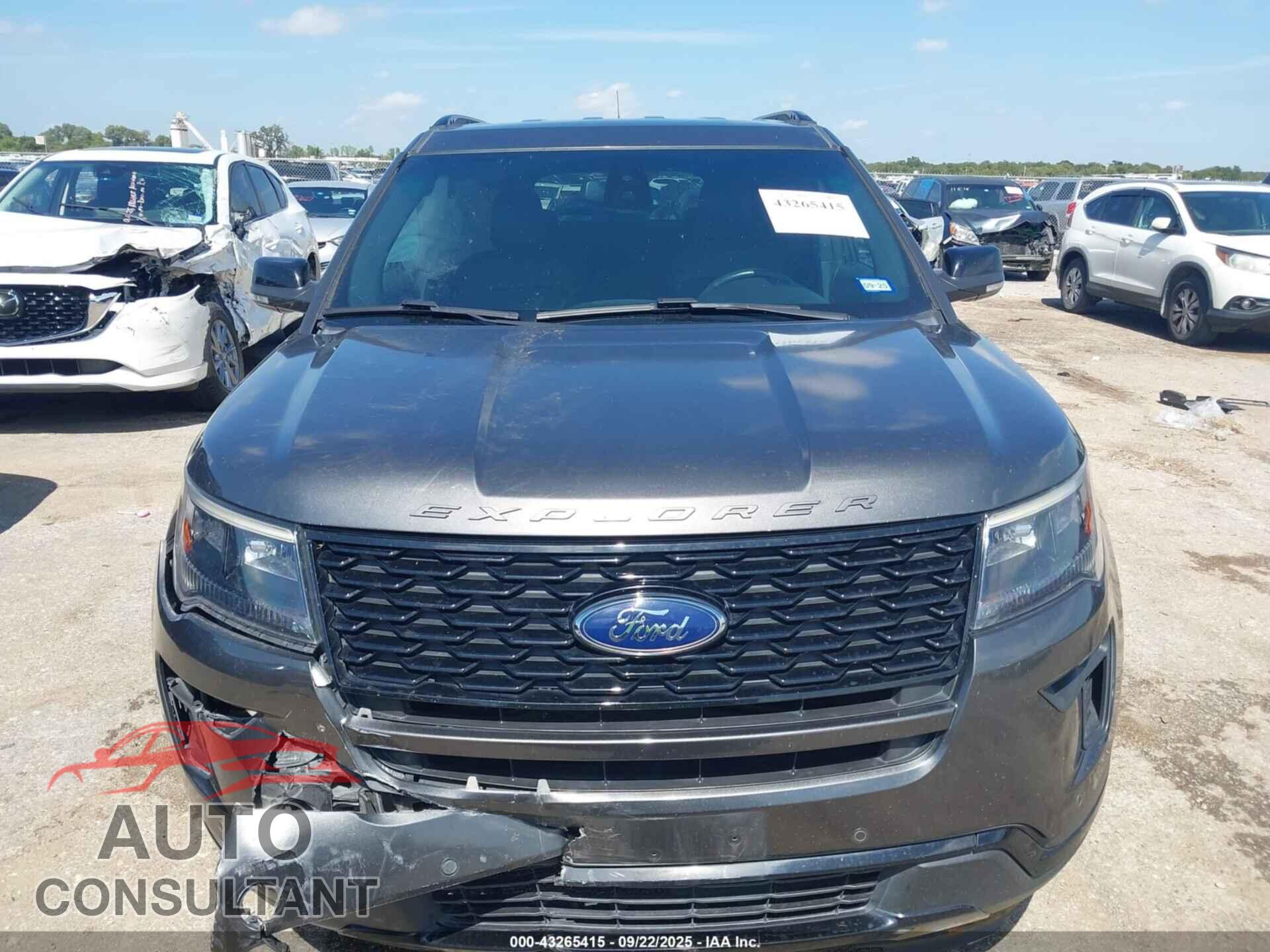 FORD EXPLORER 2018 - 1FM5K8GT2JGB35161