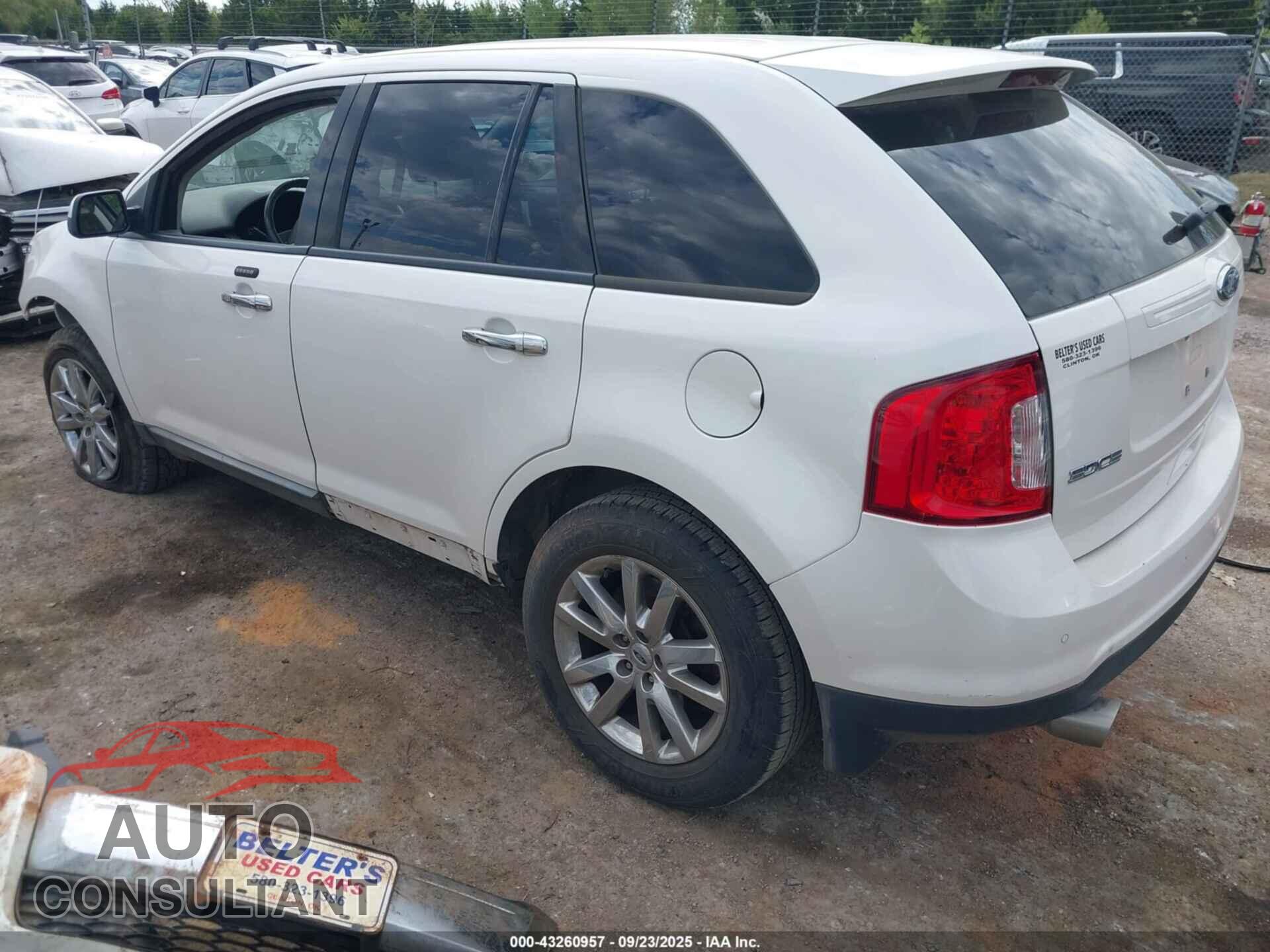 FORD EDGE 2011 - 2FMDK3JCXBBB31987
