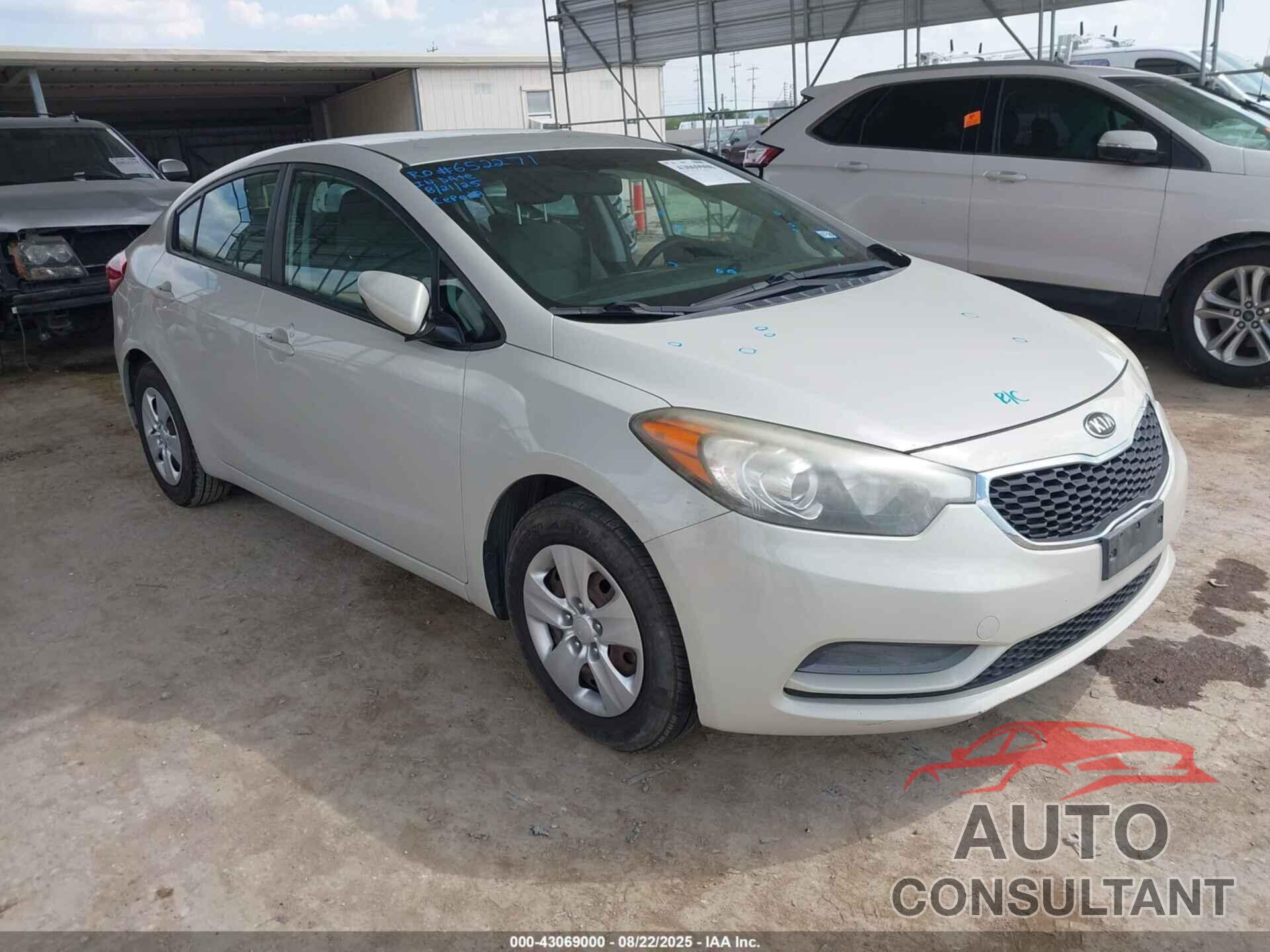 KIA FORTE 2015 - KNAFK4A69F5380270