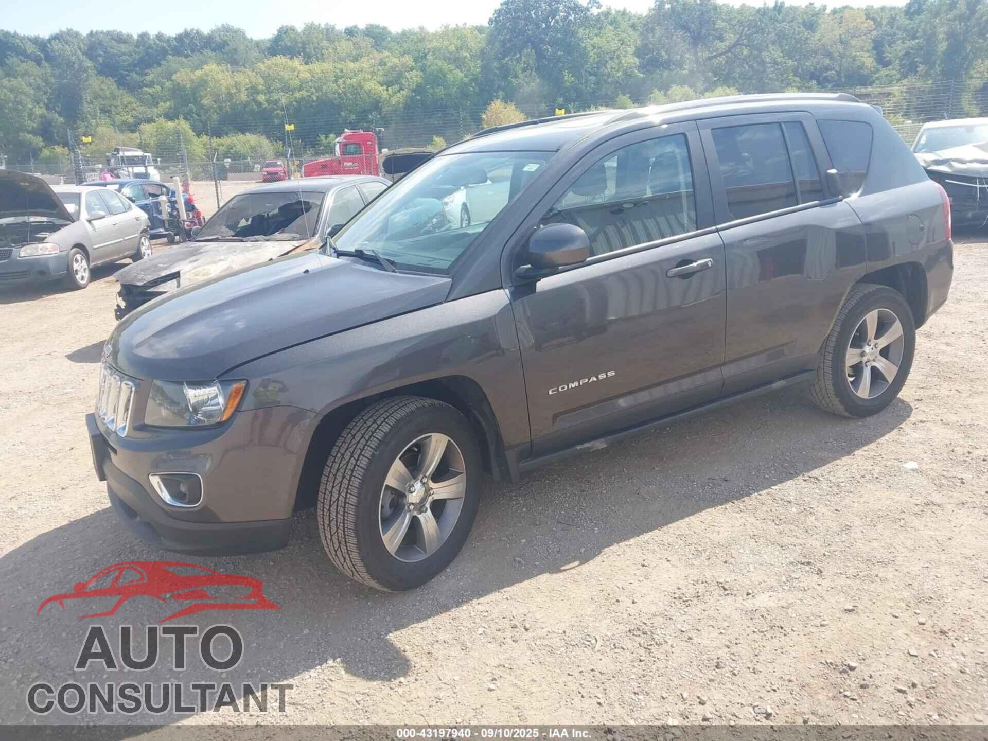 JEEP COMPASS 2017 - 1C4NJDEB4HD109506