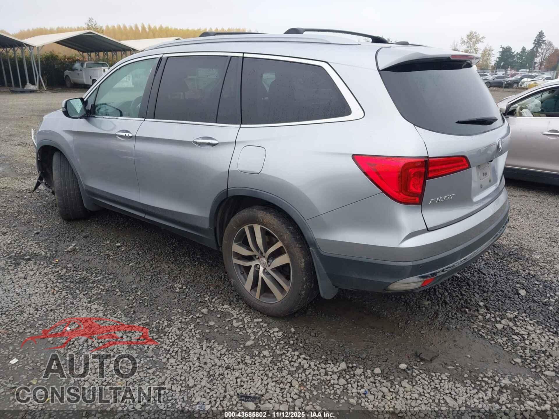 HONDA PILOT 2017 - 5FNYF6H97HB006334