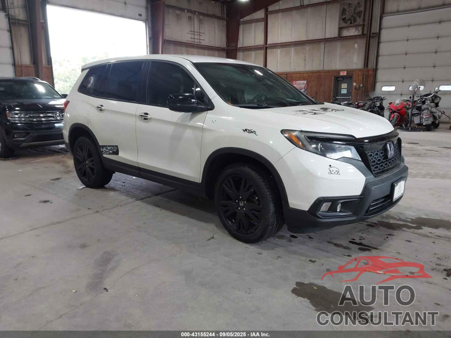 HONDA PASSPORT 2019 - 5FNYF8H27KB011457