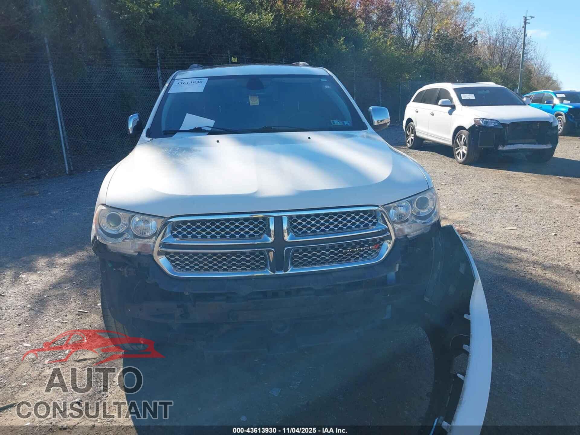 DODGE DURANGO 2012 - 1C4RDJEGXCC293268