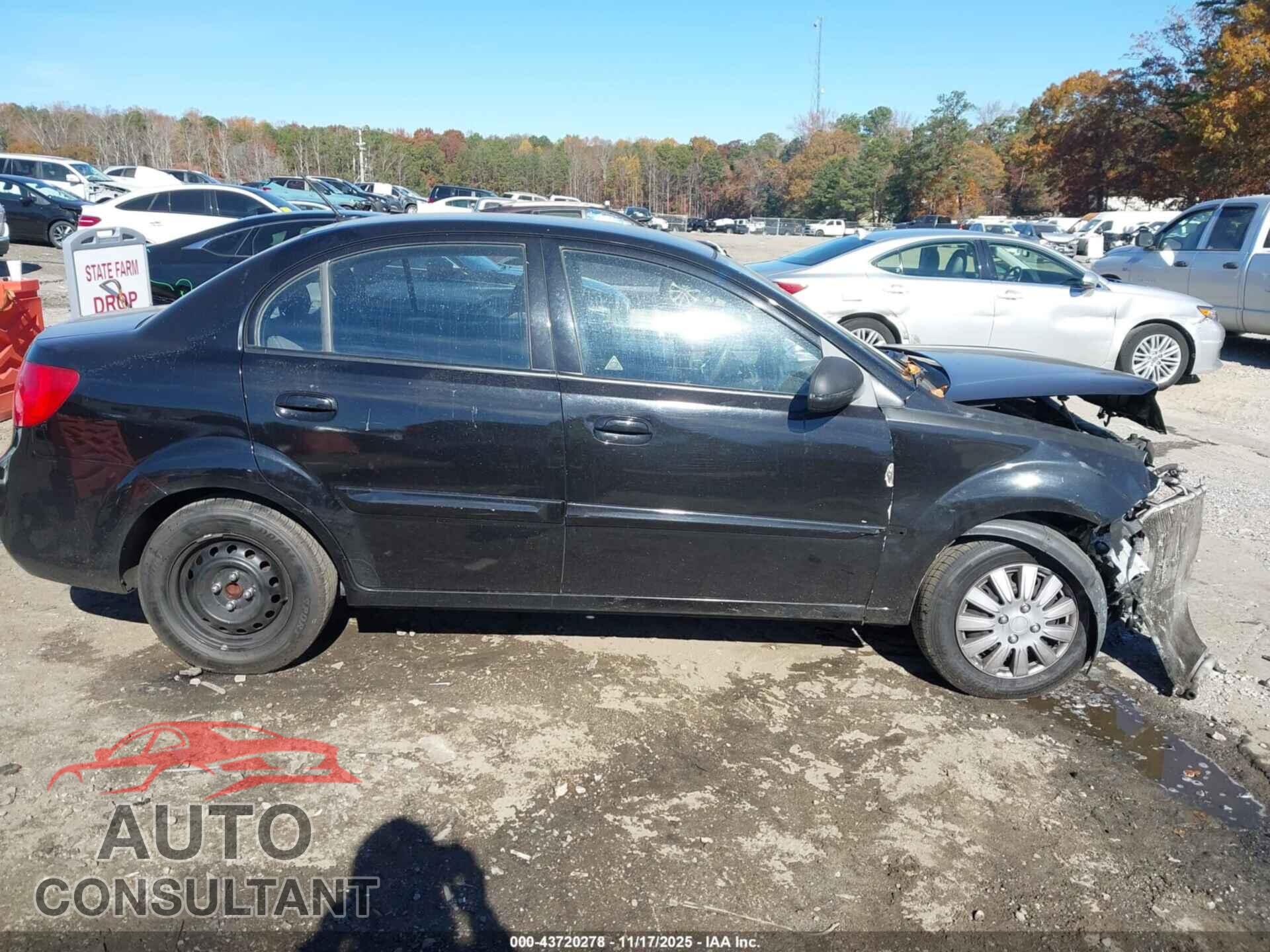 KIA RIO 2010 - KNADH4A31A6665320
