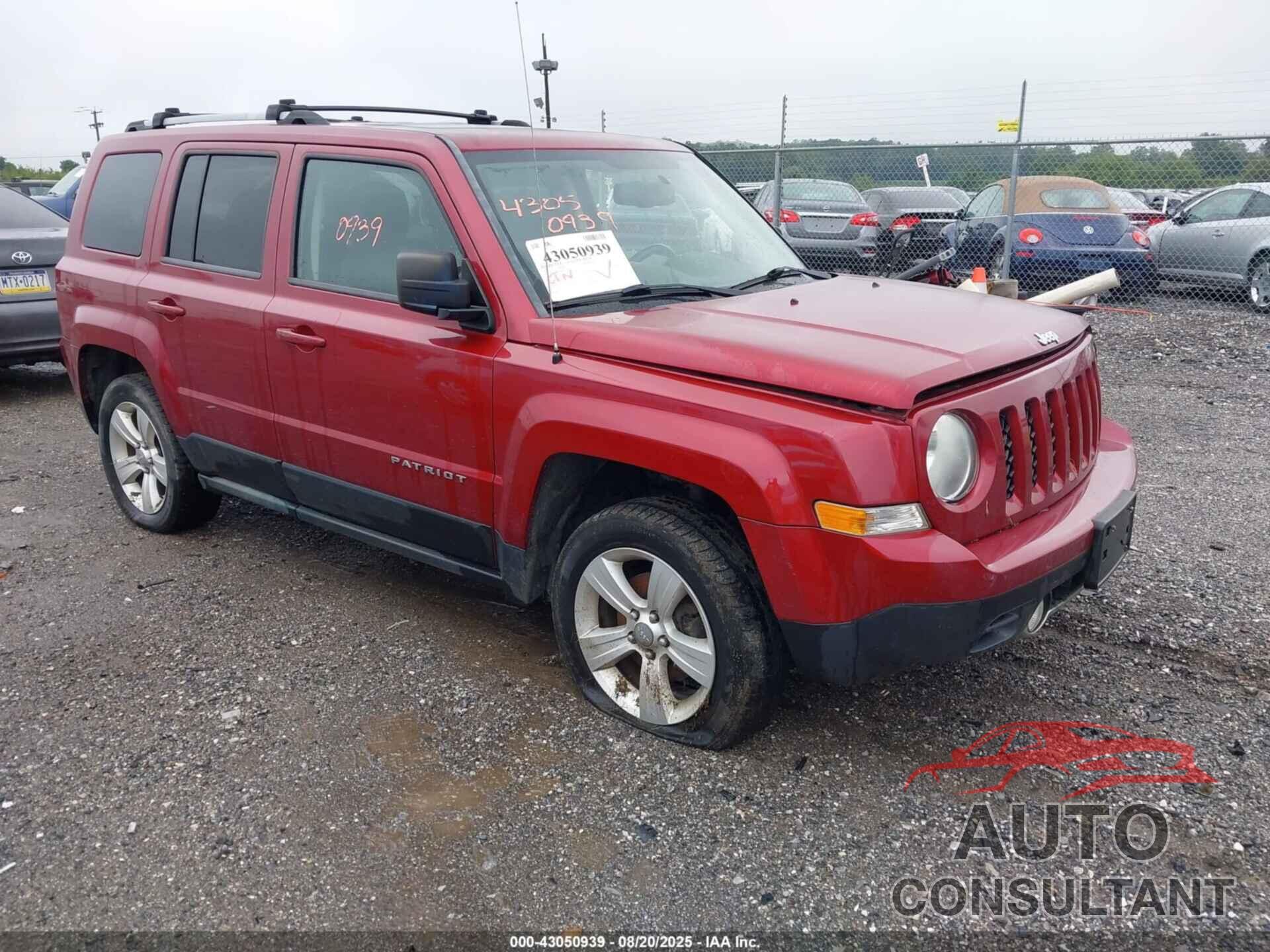 JEEP PATRIOT 2012 - 1C4NJRCB0CD525626