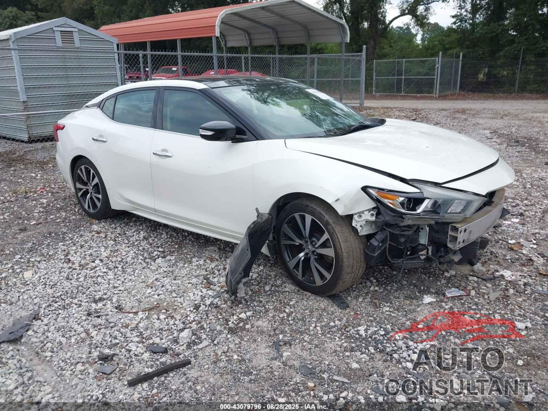 NISSAN MAXIMA 2017 - 1N4AA6AP4HC431215