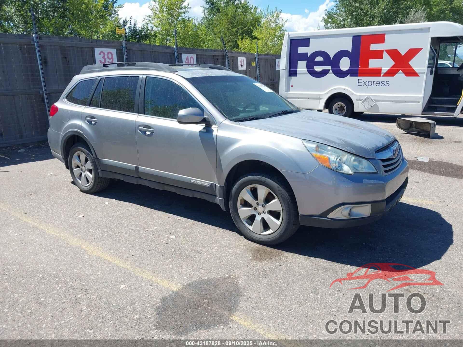 SUBARU OUTBACK 2011 - 4S4BRCGC5B3357770