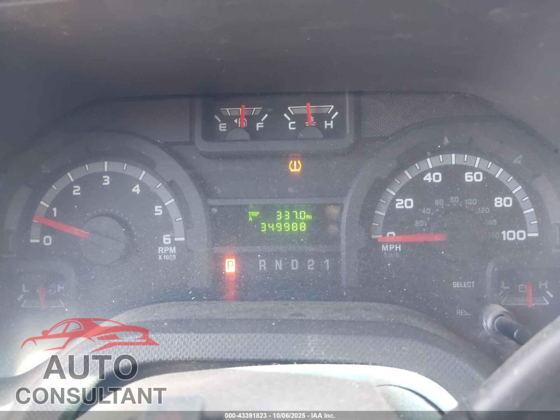 FORD E-150 2013 - 1FTNE1EL3DDA10813