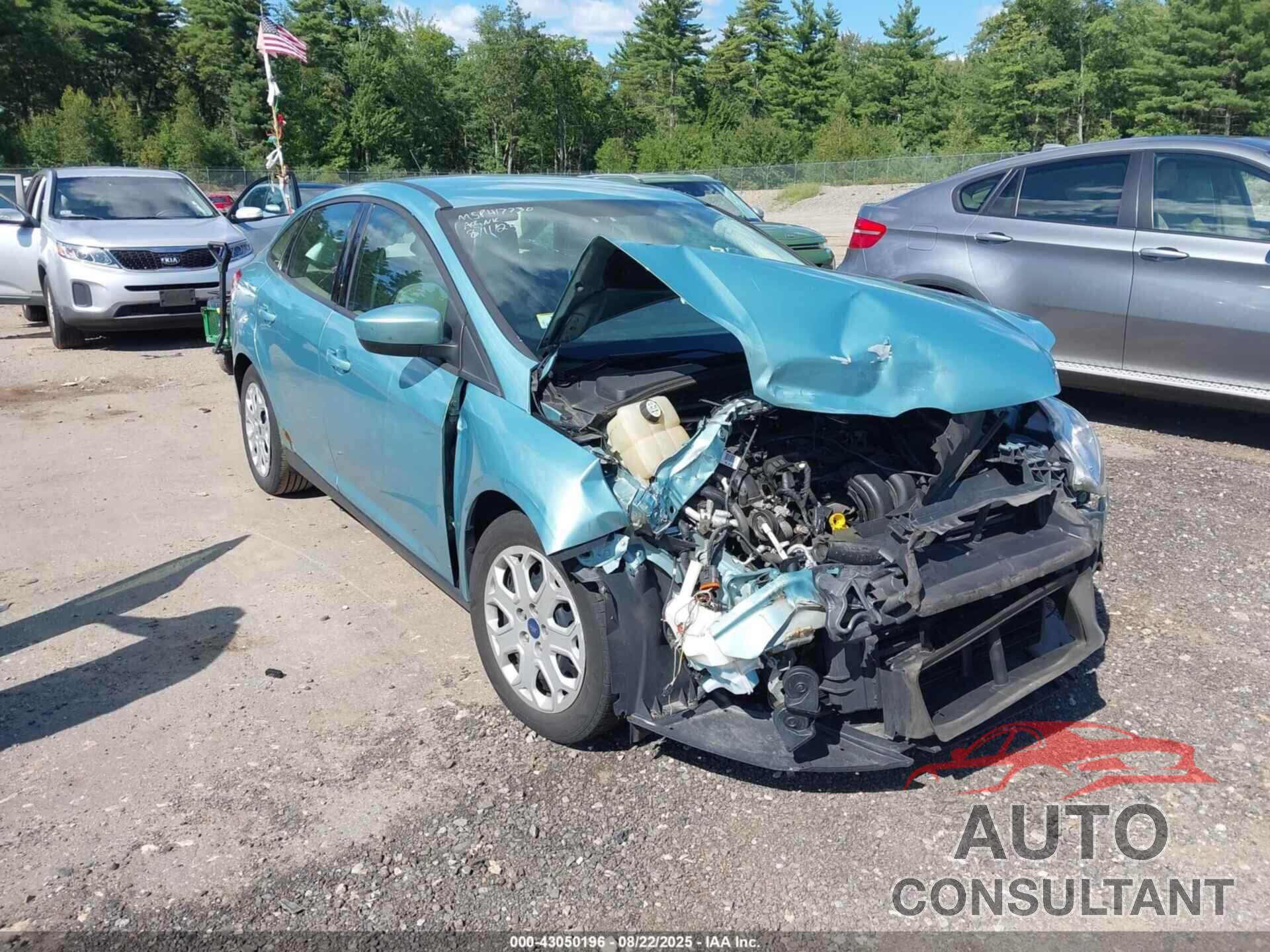 FORD FOCUS 2012 - 1FAHP3F25CL269578
