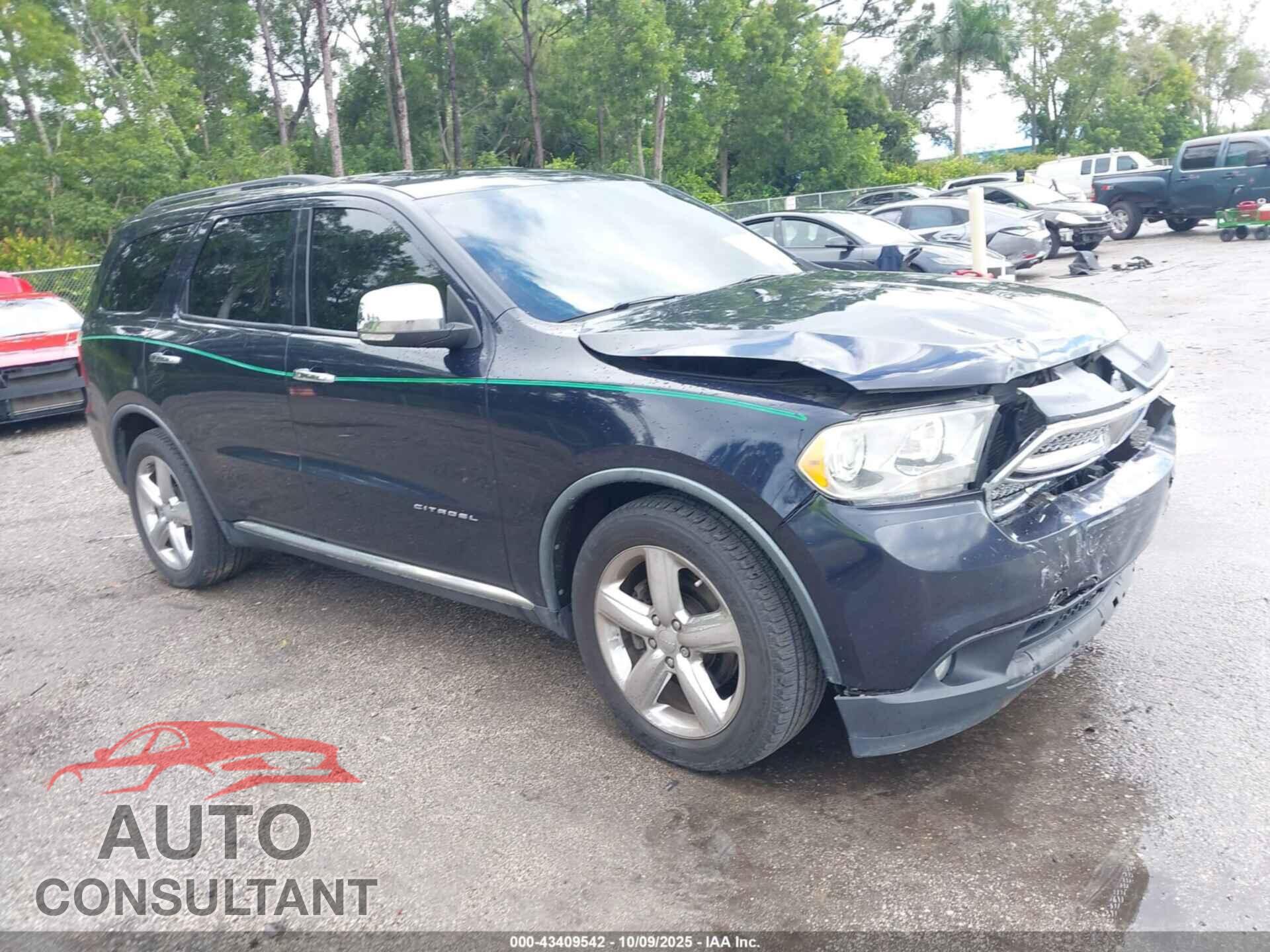 DODGE DURANGO 2011 - 1D4SD5GT5BC592431