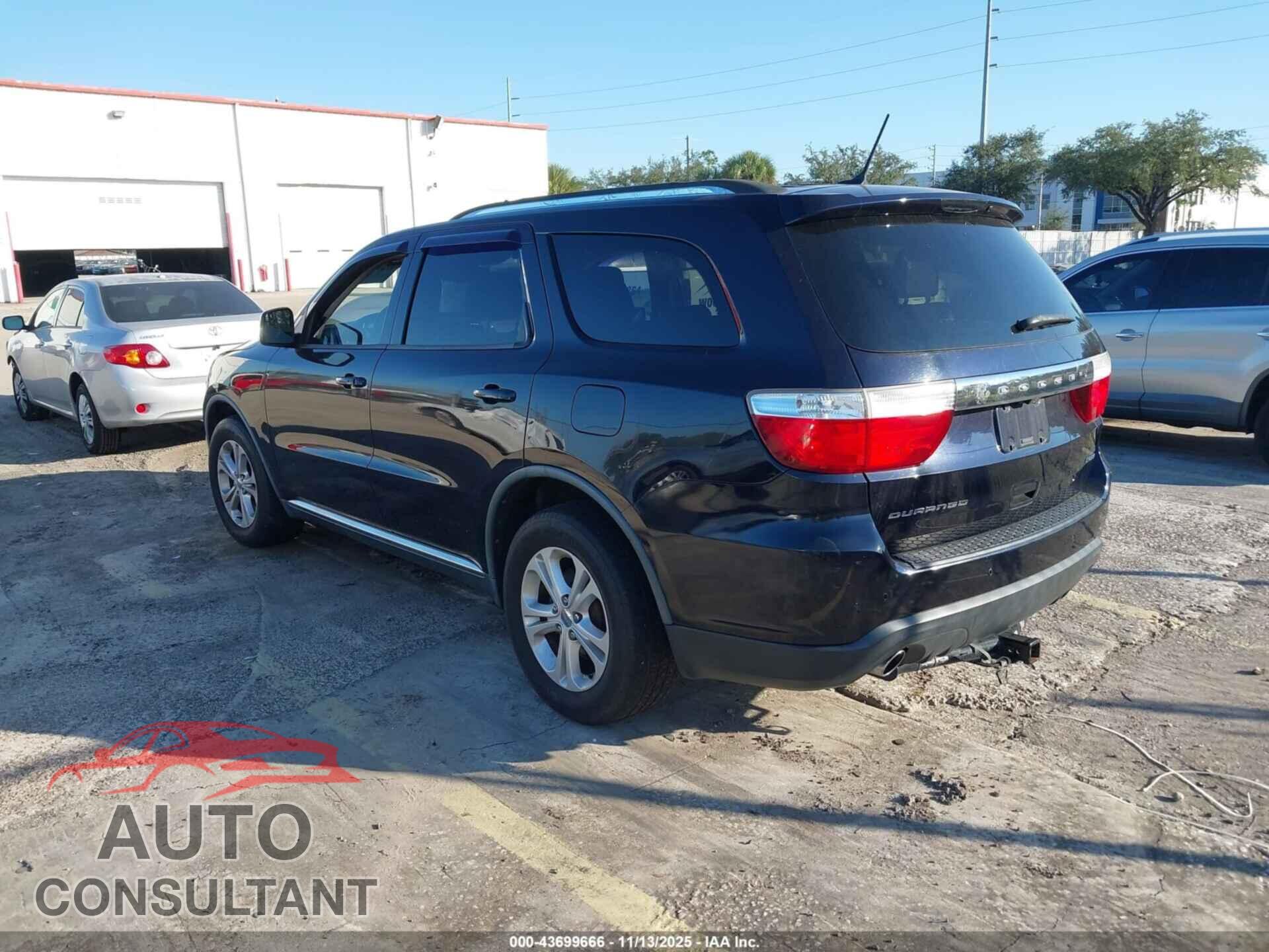 DODGE DURANGO 2011 - 1D4SD4GTXBC592337
