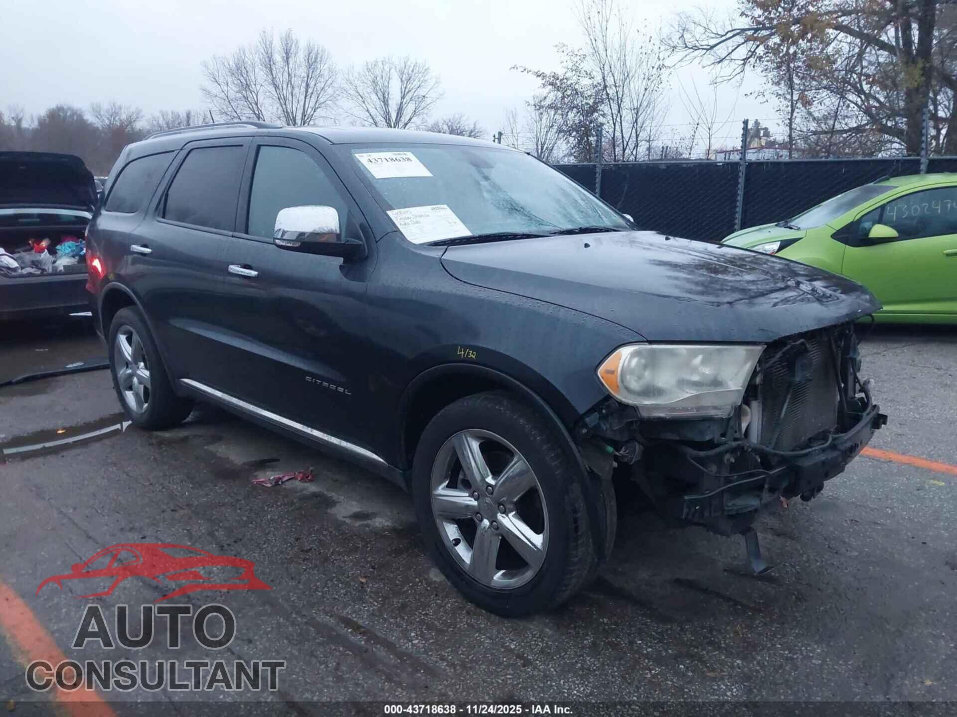 DODGE DURANGO 2012 - 1C4SDHET4CC252125