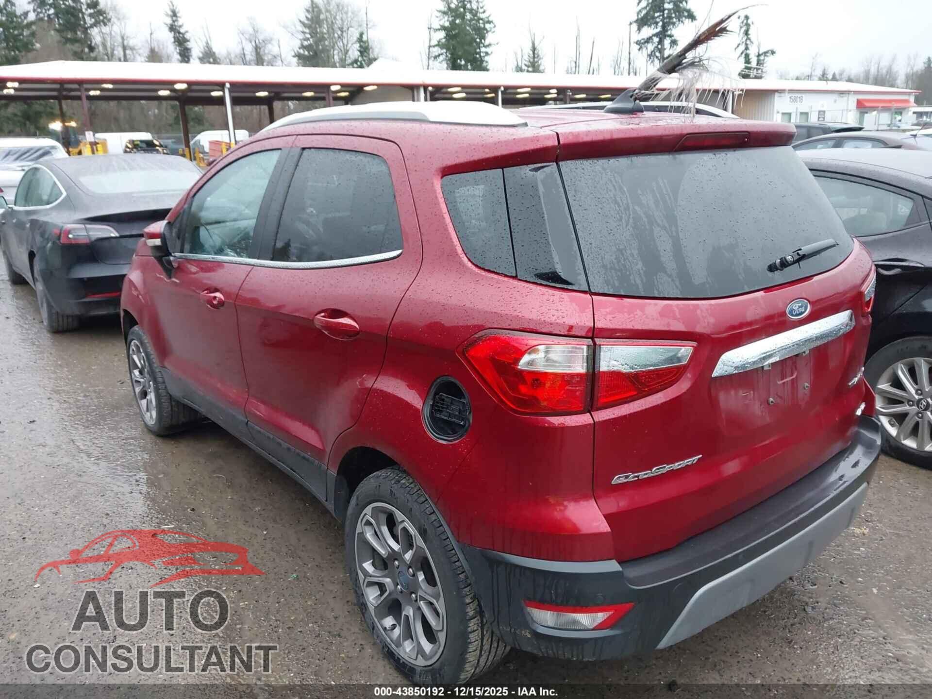 FORD ECOSPORT 2020 - MAJ6S3KL4LC332139