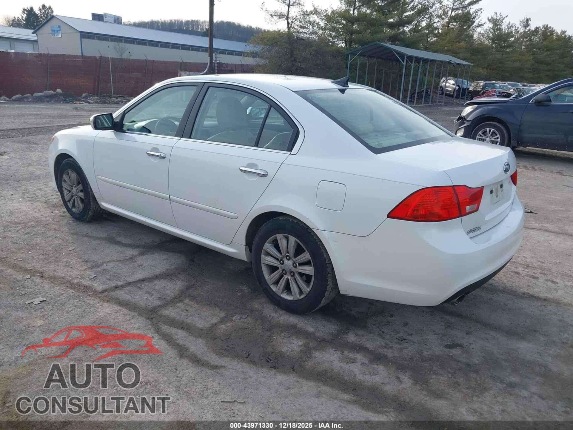 KIA OPTIMA 2010 - KNAGH4A40A5388672