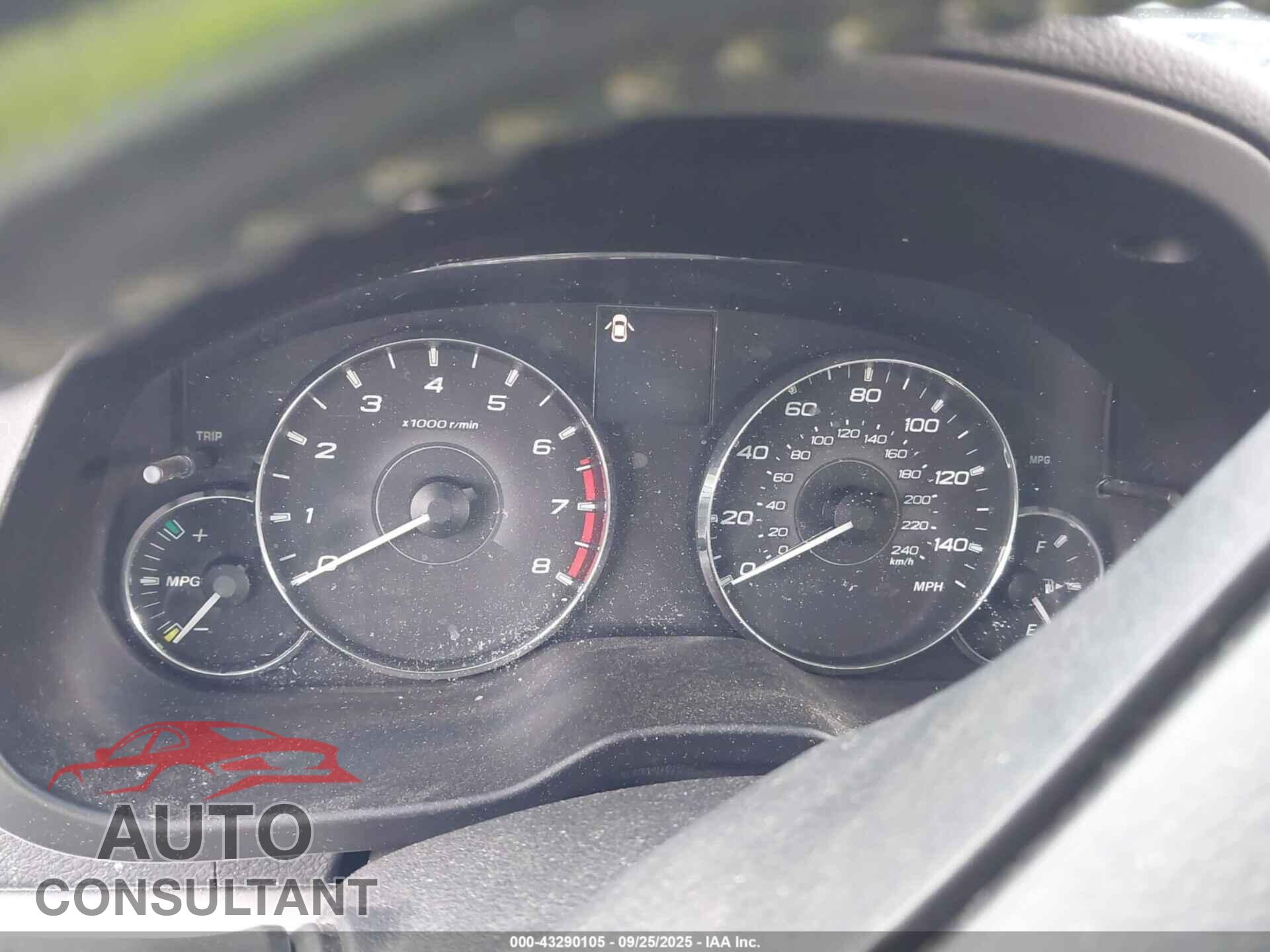 SUBARU OUTBACK 2012 - 4S4BRCBC6C3201228