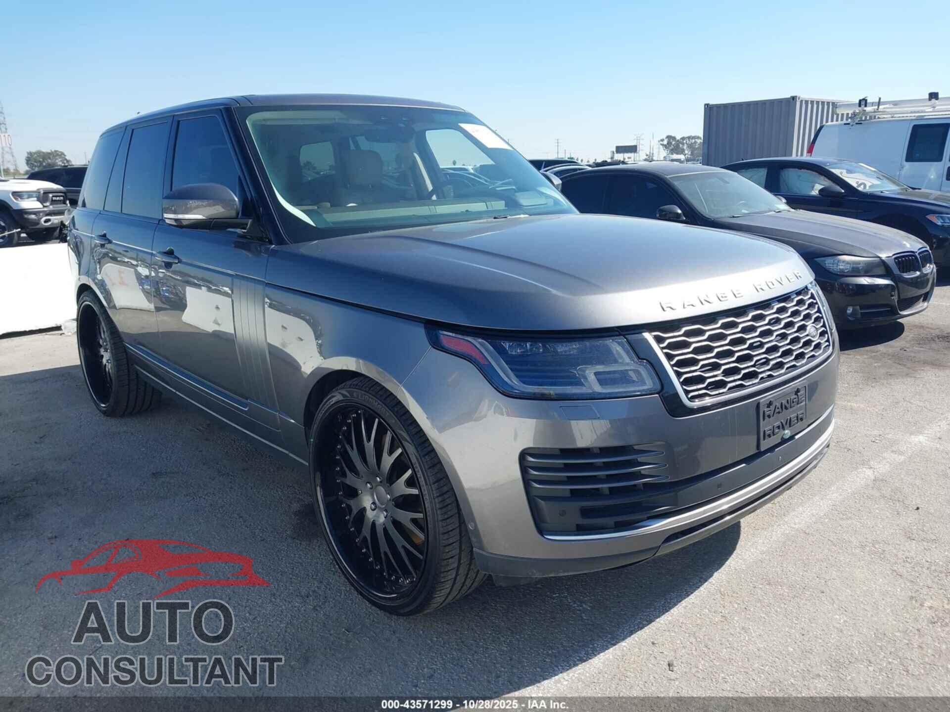 LAND ROVER RANGE ROVER 2018 - SALGS2RE2JA381745