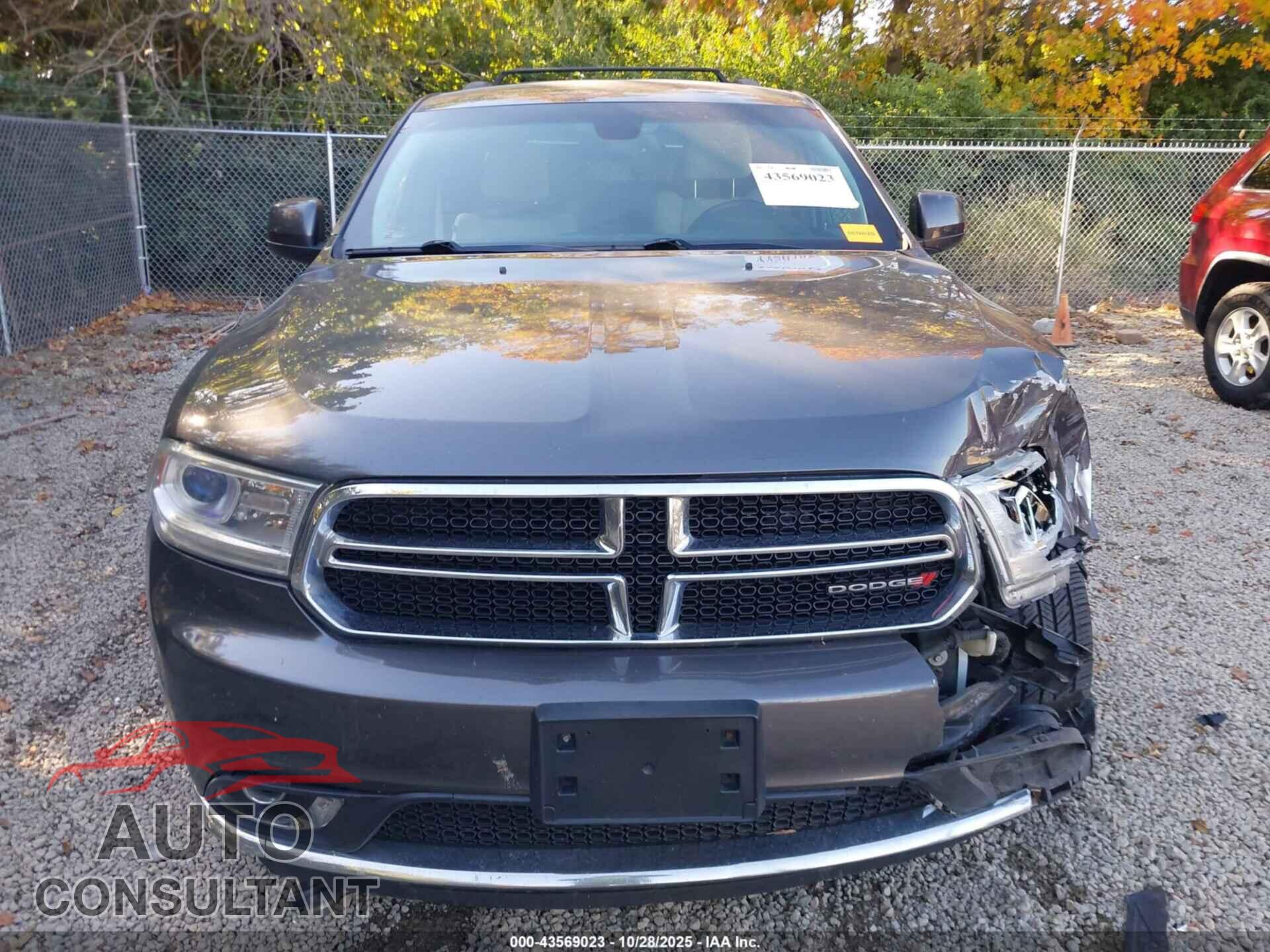 DODGE DURANGO 2014 - 1C4RDJAG1EC301296