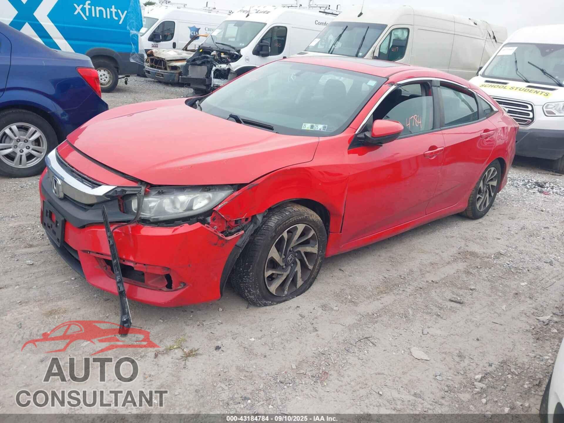 HONDA CIVIC 2016 - 2HGFC2F75GH562811