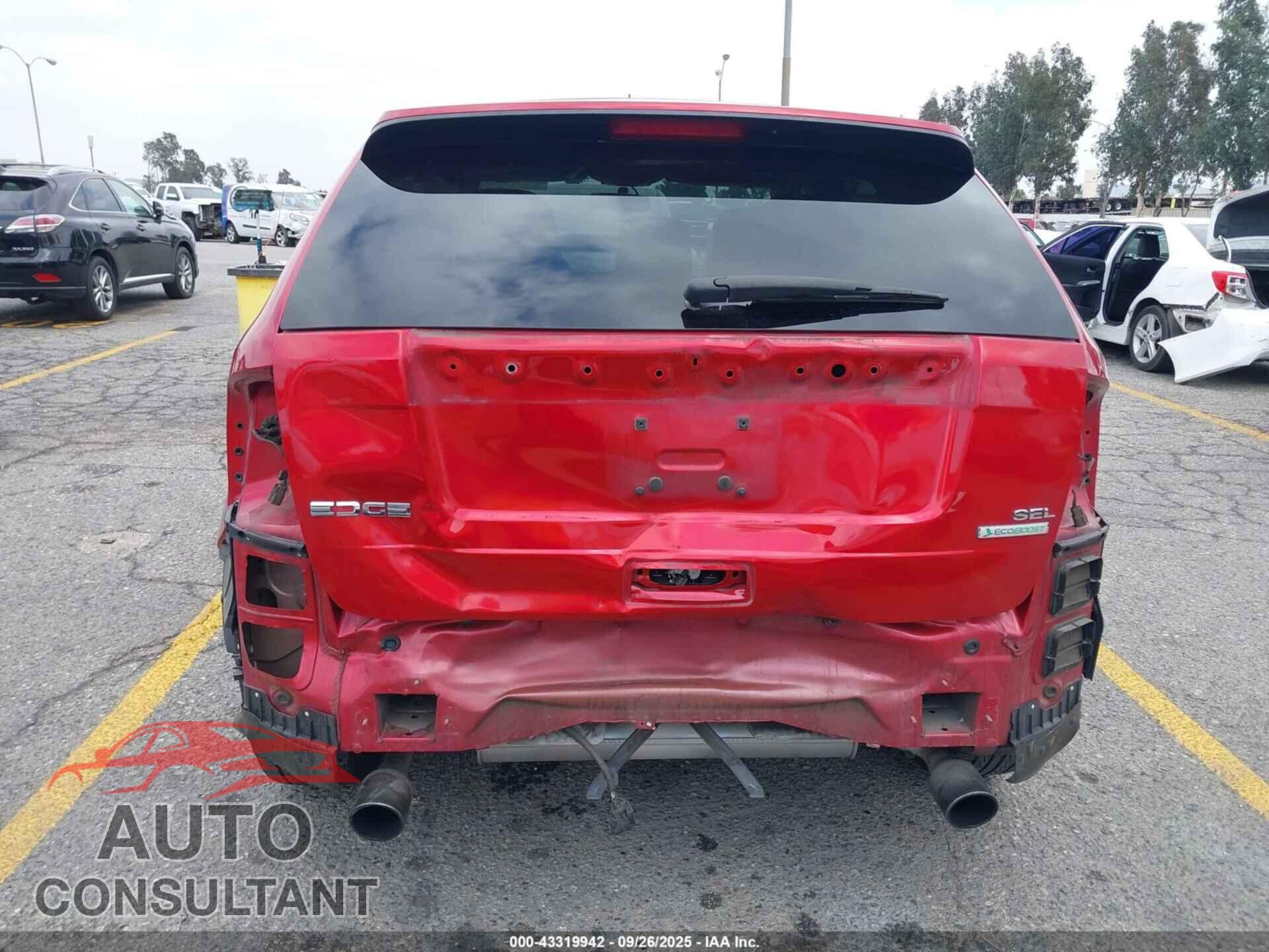 FORD EDGE 2012 - 2FMDK3J99CBA92816