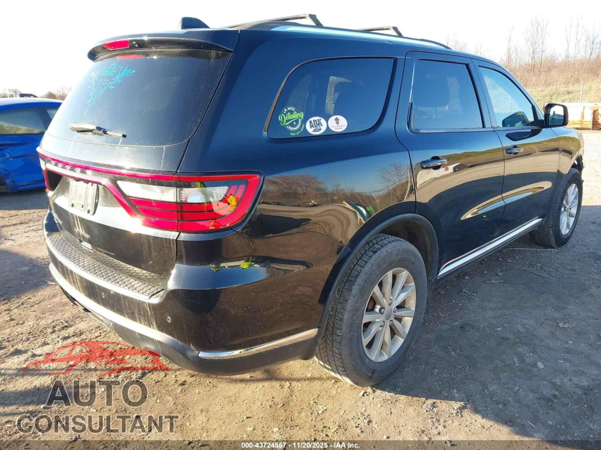 DODGE DURANGO 2014 - 1C4RDJAG0EC972877