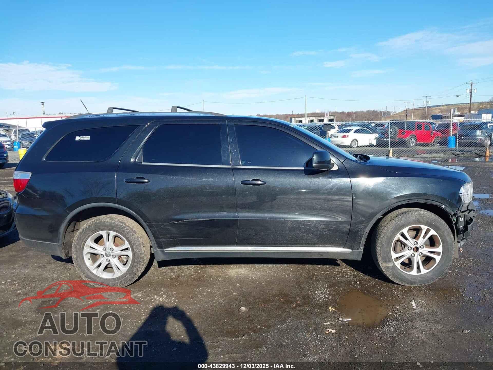 DODGE DURANGO 2013 - 1C4RDJAG3DC666044