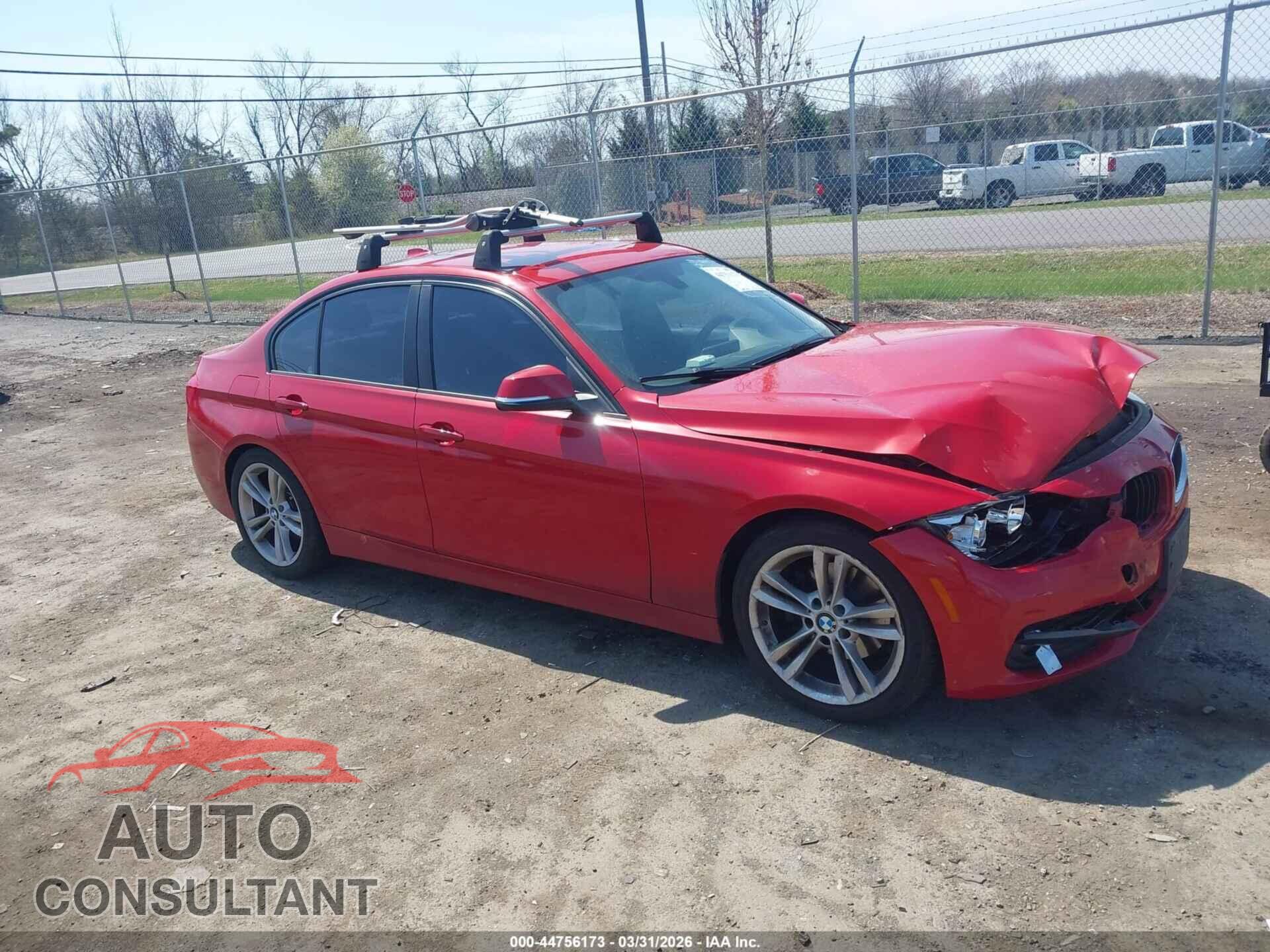 BMW 320I 2016 - WBA8E1G51GNU11588
