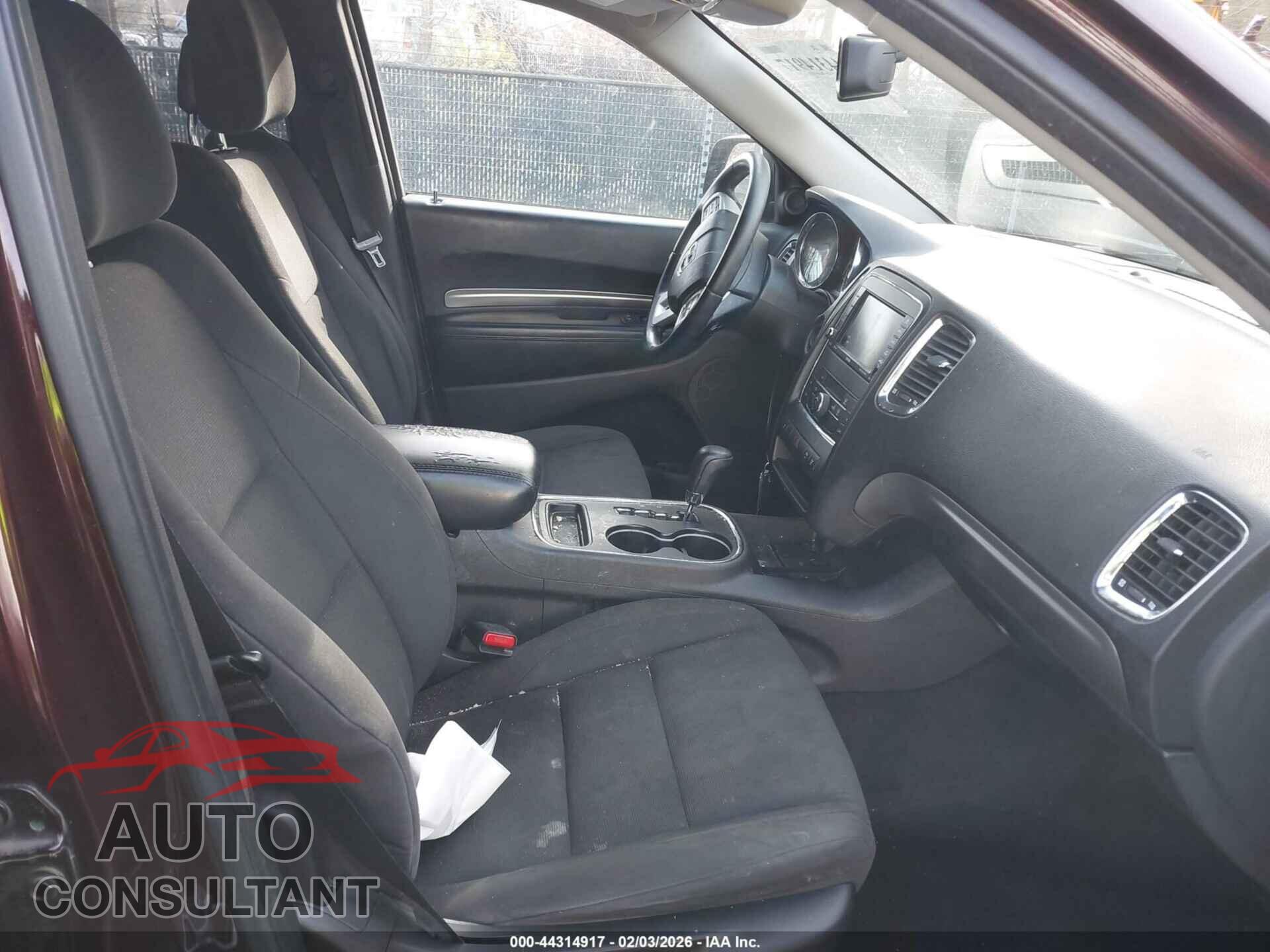 DODGE DURANGO 2012 - 1C4RDHAG7CC301308