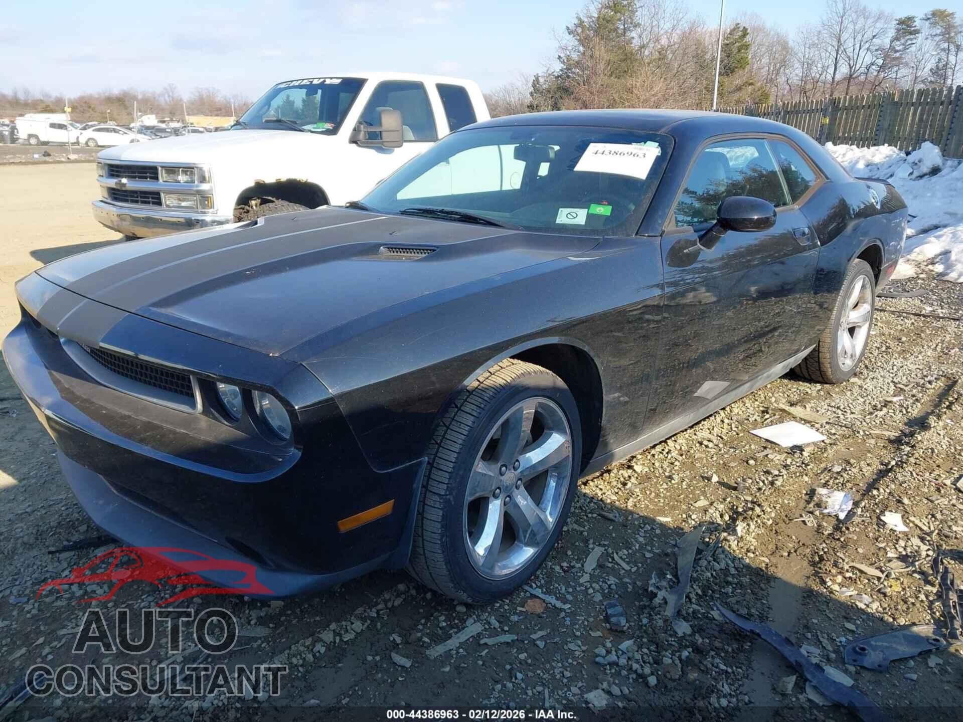 DODGE CHALLENGER 2013 - 2C3CDYAG2DH631303