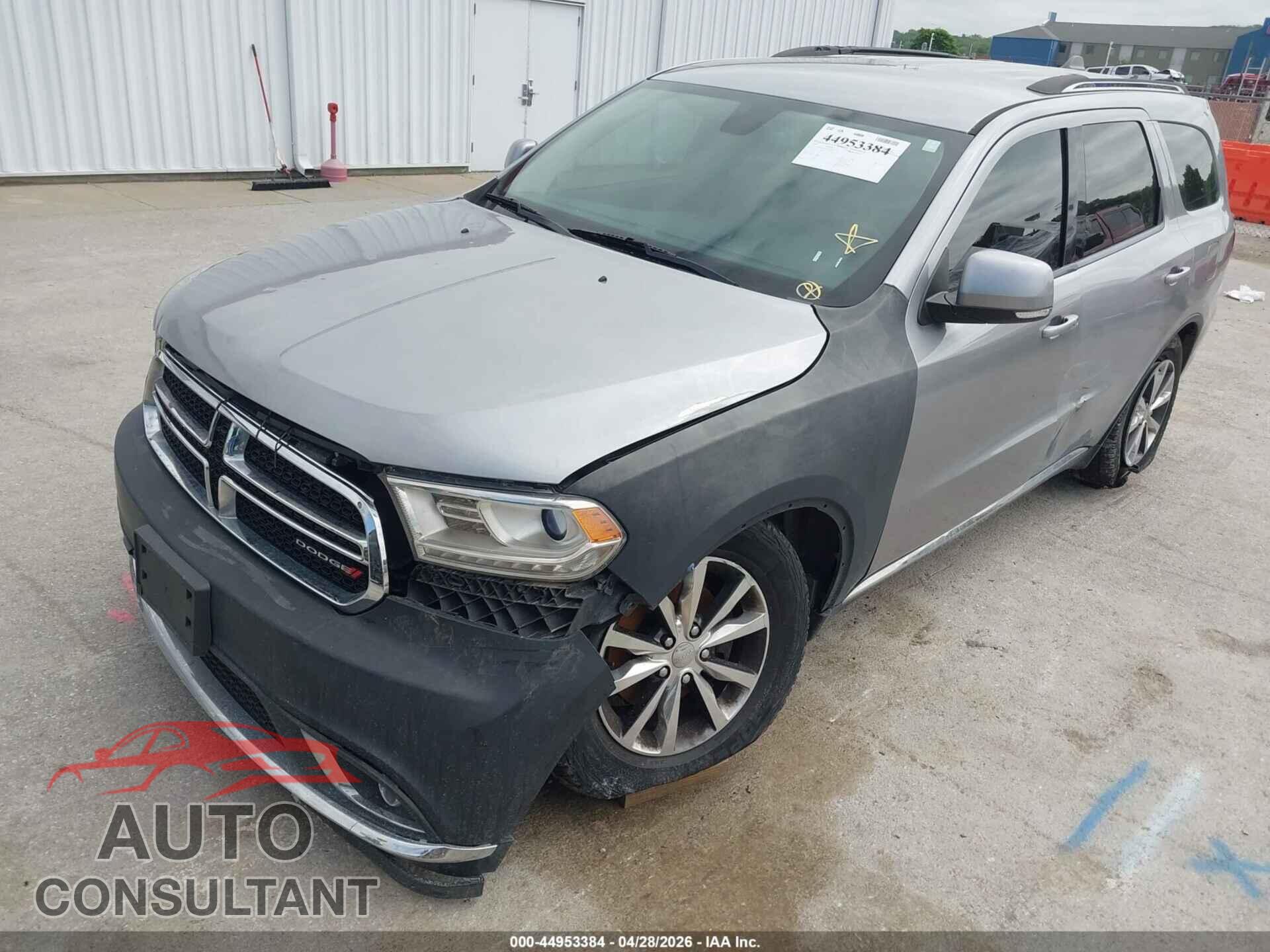 DODGE DURANGO 2016 - 1C4RDHDG3GC314865