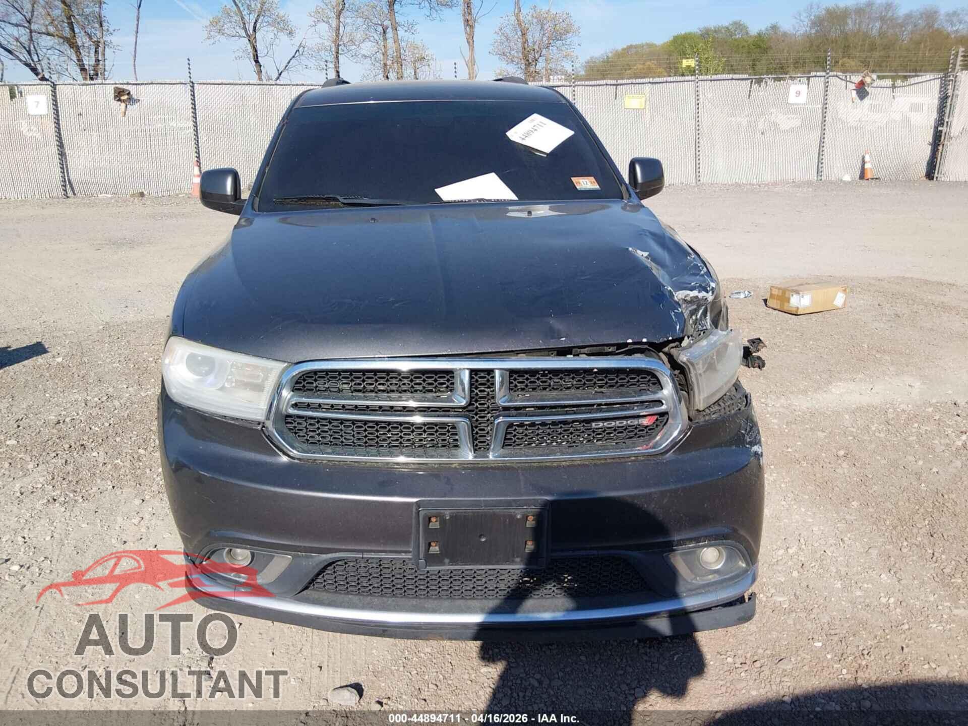 DODGE DURANGO 2014 - 1C4RDJAG8EC590225